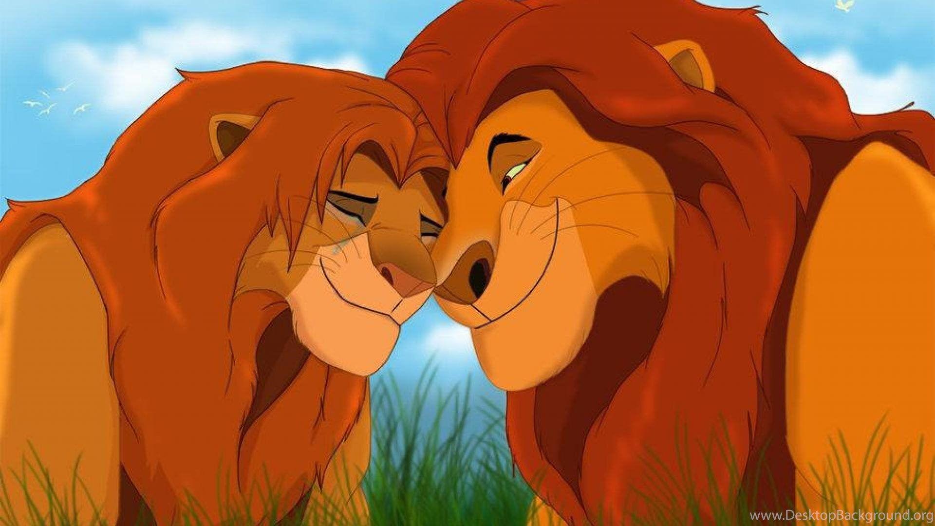 1920x1080 MUFUSA AND SIMBA THE LION KING WALLPAPER Desktop Background