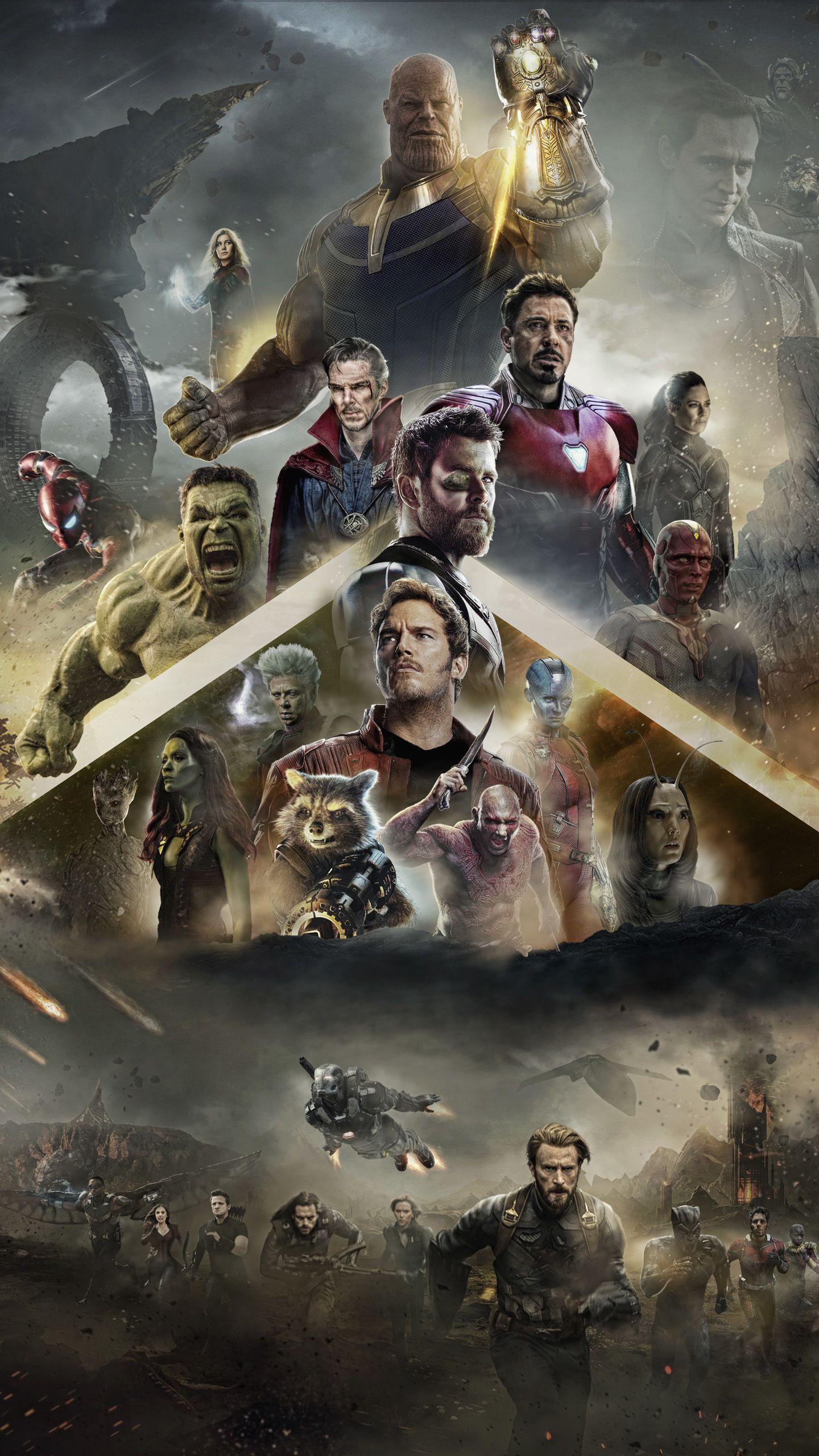 1440x2560 Avengers Infinity War 2018 Poster Samsung Galaxy S S7