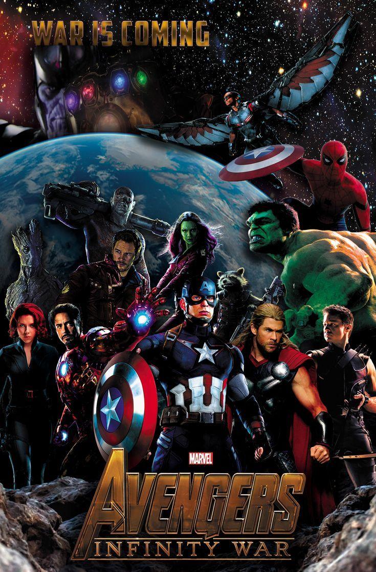 735x1117 best Movie4k image. Infinity war, The avengers