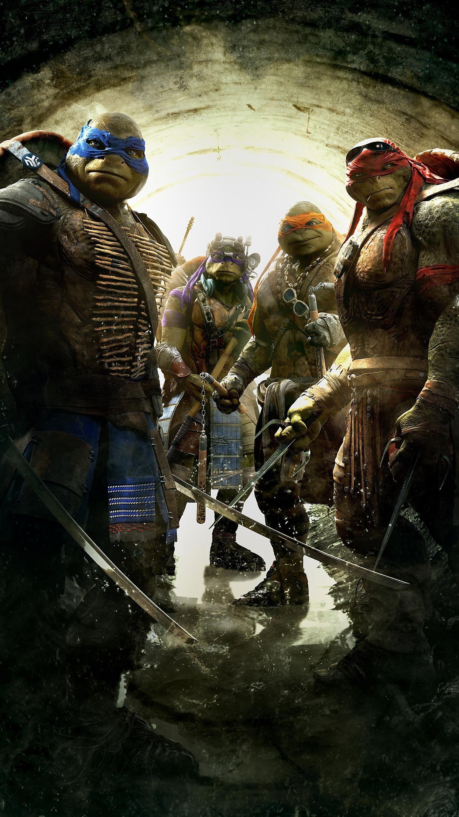 1536x2732 Teenage Mutant Ninja Turtles (2014) Phone Wallpaper. Ninja