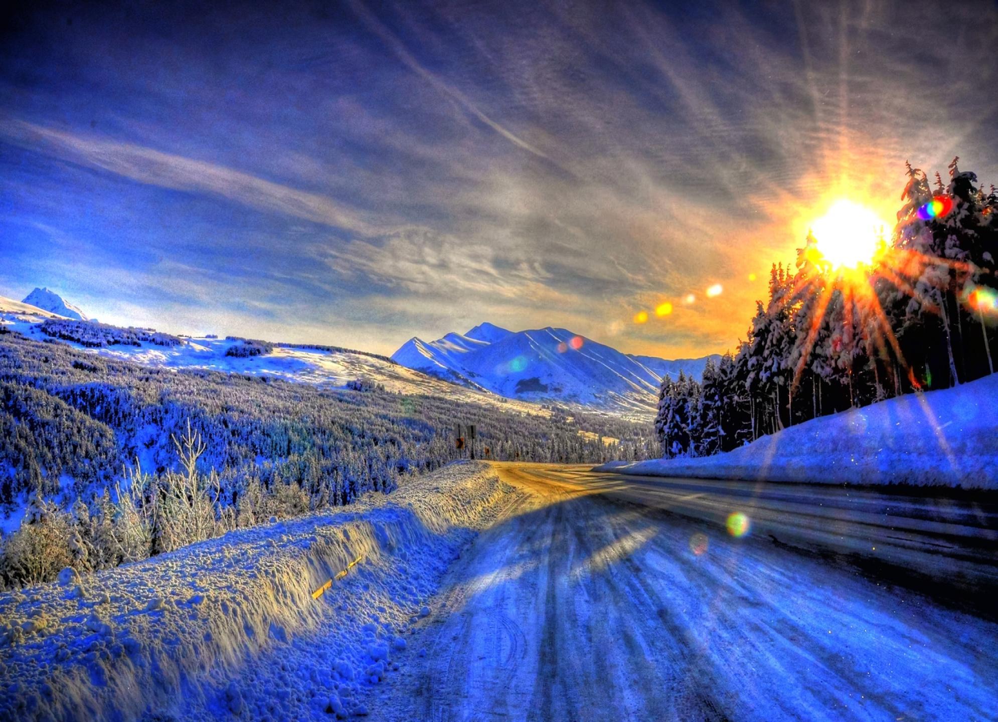 1990x1440 Free download Home Nature HD Wallpaper Alaska Landscape Wallpaper