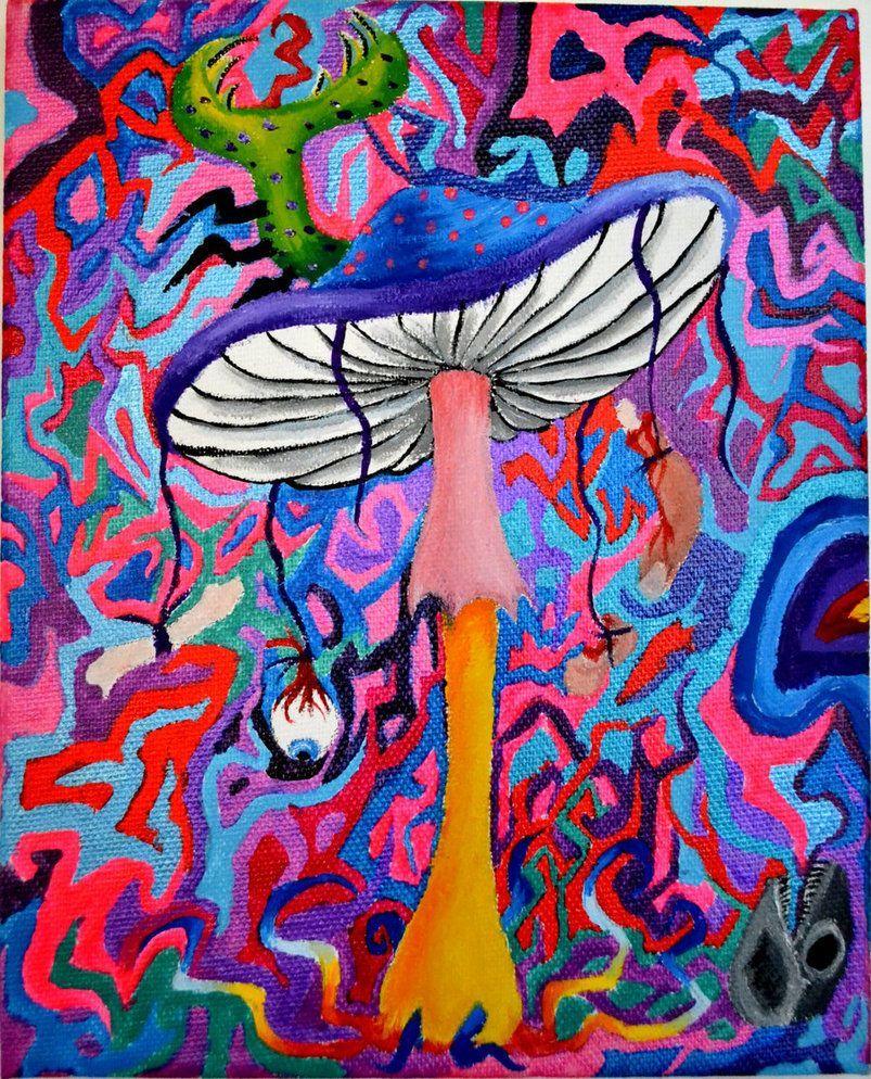 803x994 Pschodelic Art. Psychedelic Mushroom By Angelish Vero In 2019