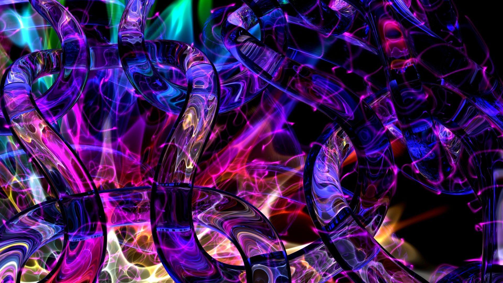 1920x1080 Trippy Mushroom Wallpaper
