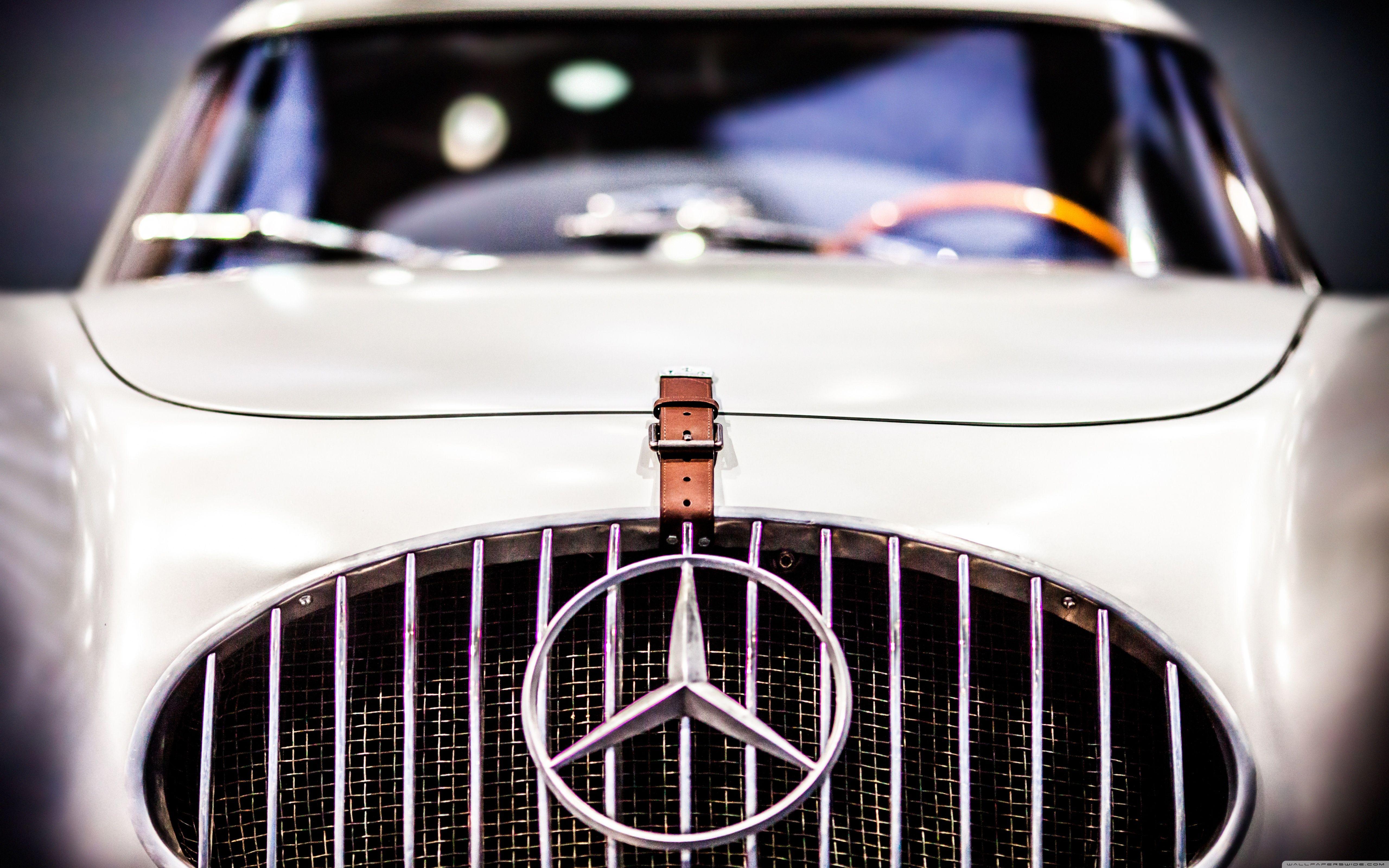 5120x3200 Dad's Old Mercedes Ultra HD Desktop Background Wallpaper for 4K