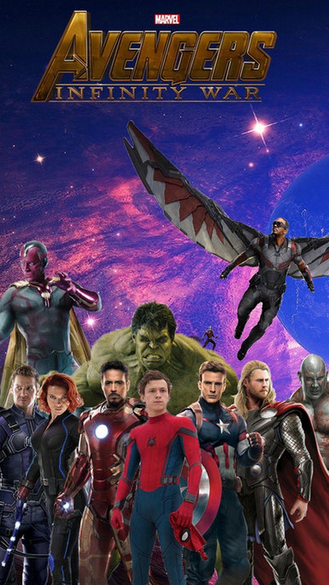 1080x1920 Avengers Infinity War Characters Android Wallpaper Android