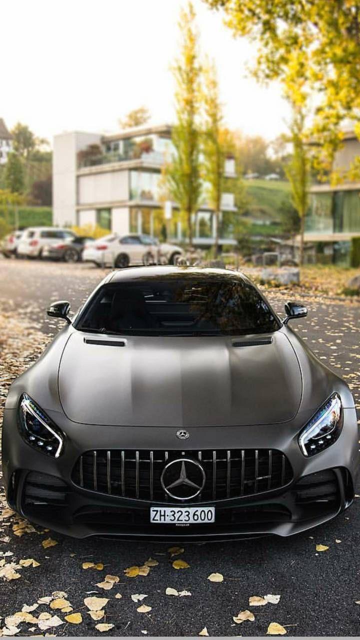 Mercedes AMG gt черный матовый