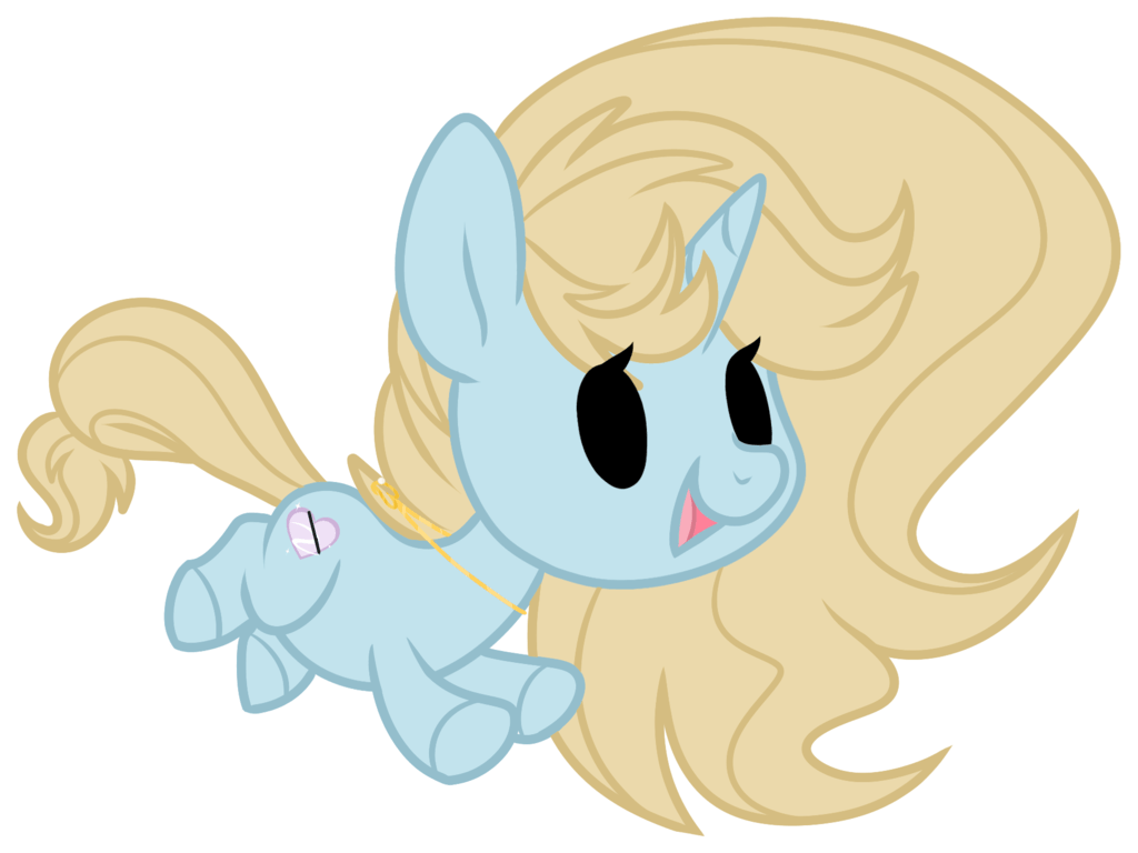 1024x768 artist:kellythedrawinguni, chibi, female, giant head, mare