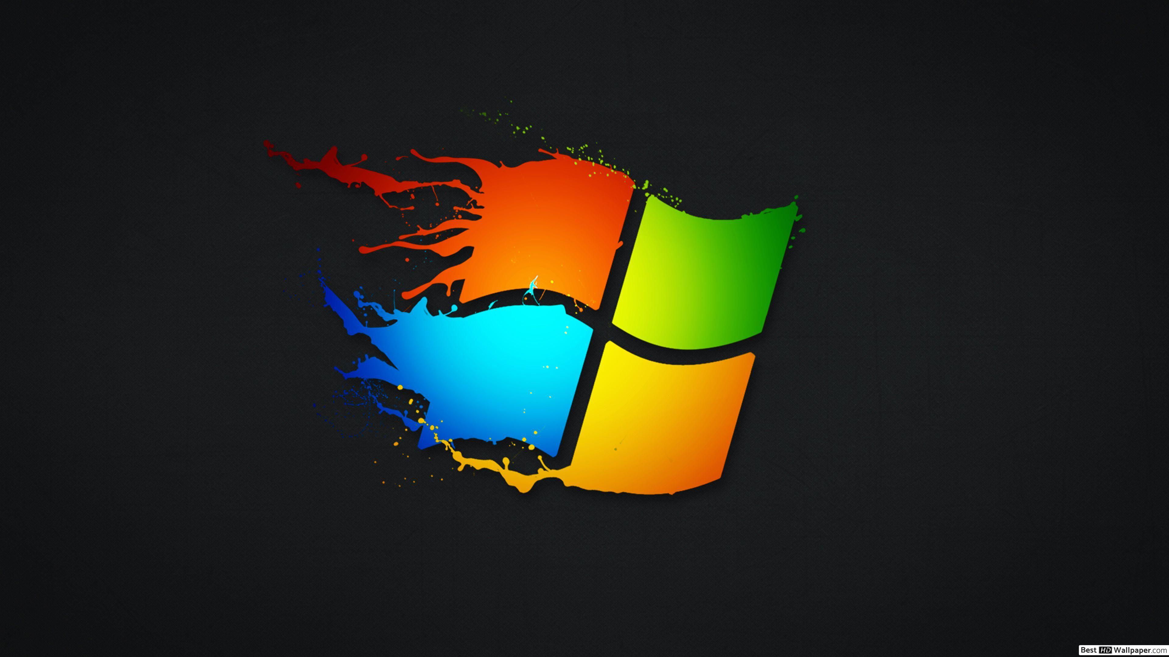 3840x2160 Windows logo 4K wallpaper download