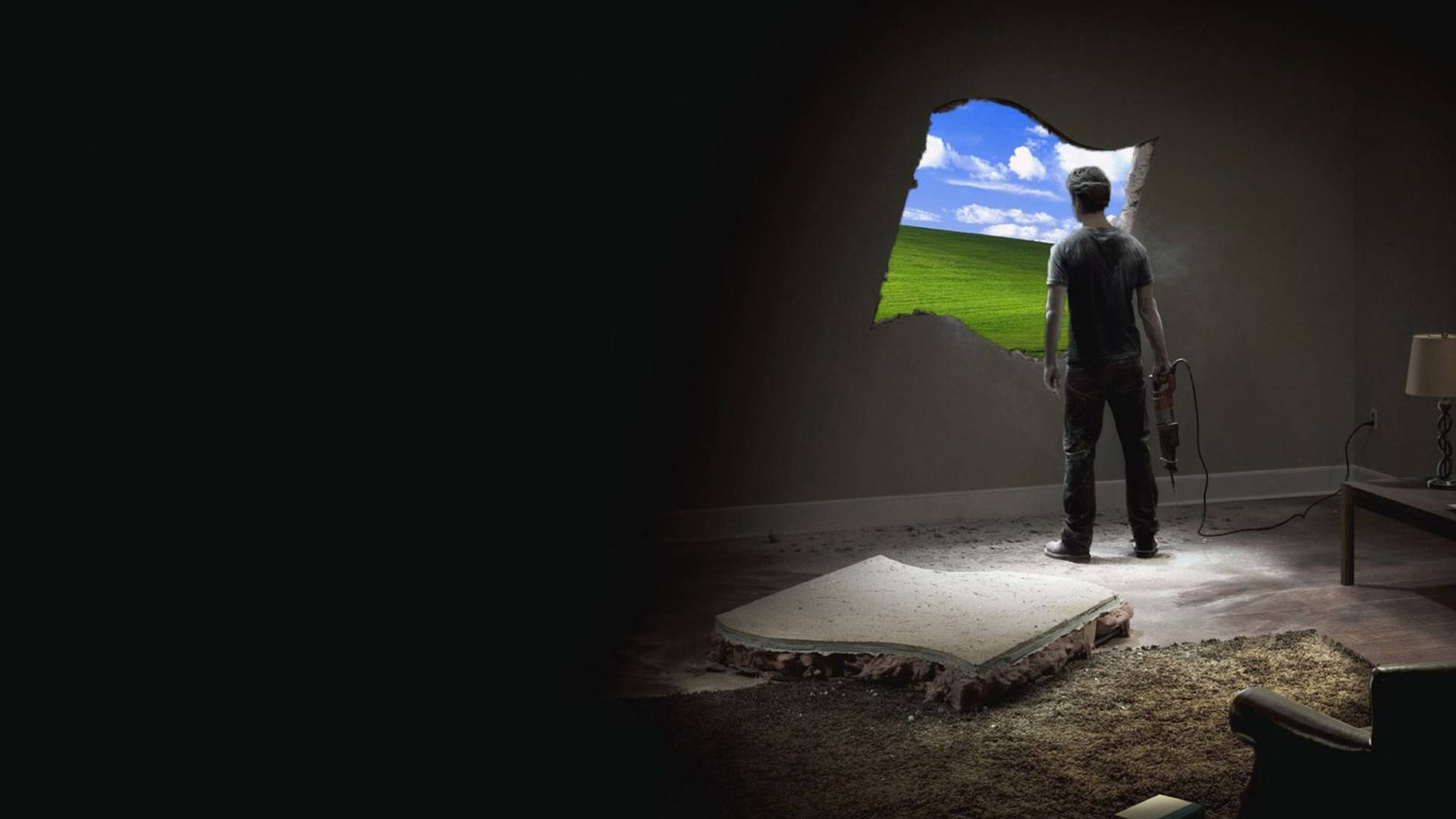 1920x1080 Glowing Windows Logo Wallpaper Desktop Background 1920x1080