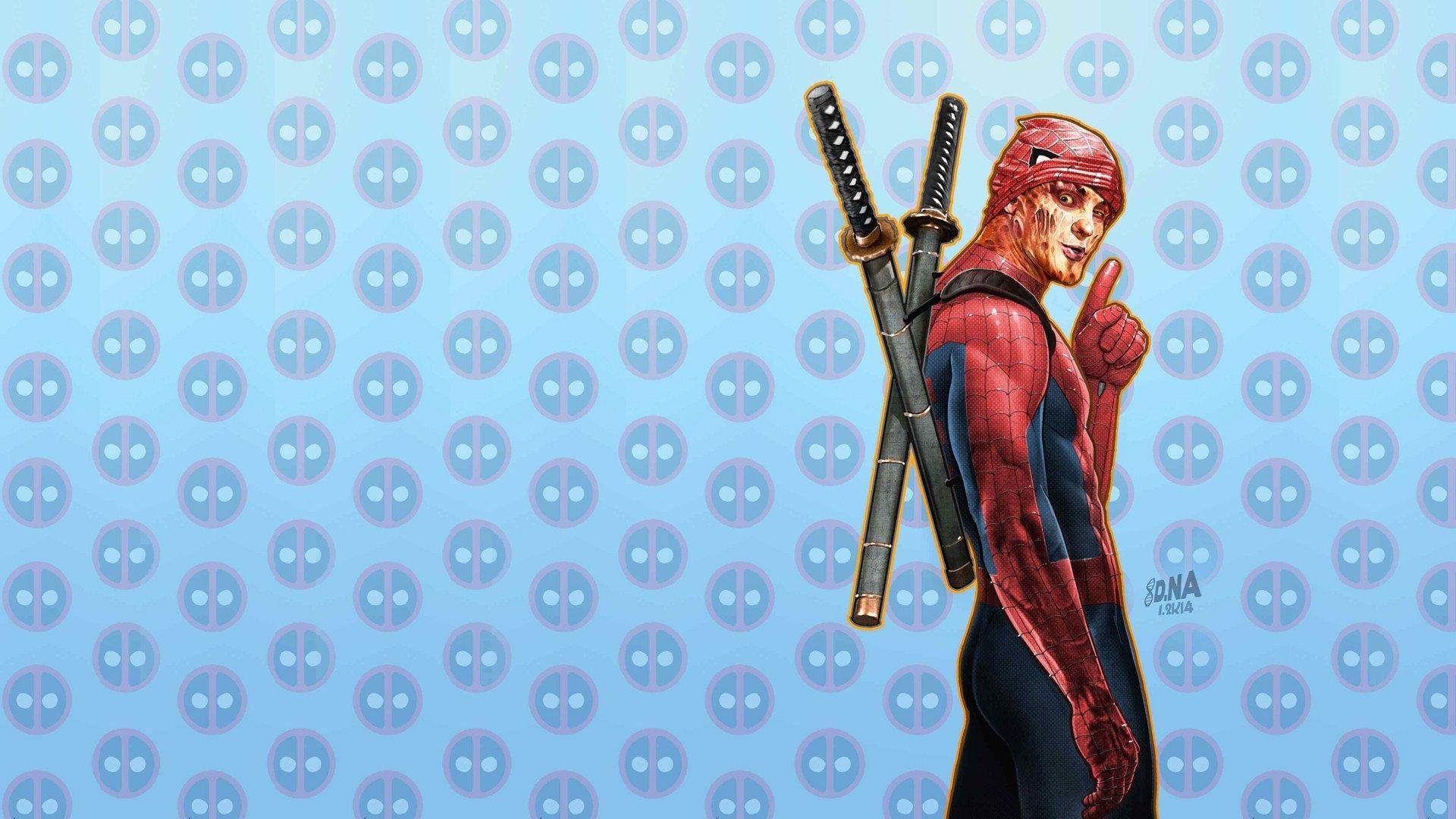 1920x1080 Wade Wilson: Spider Man.? Desktop Wallpaper From /r