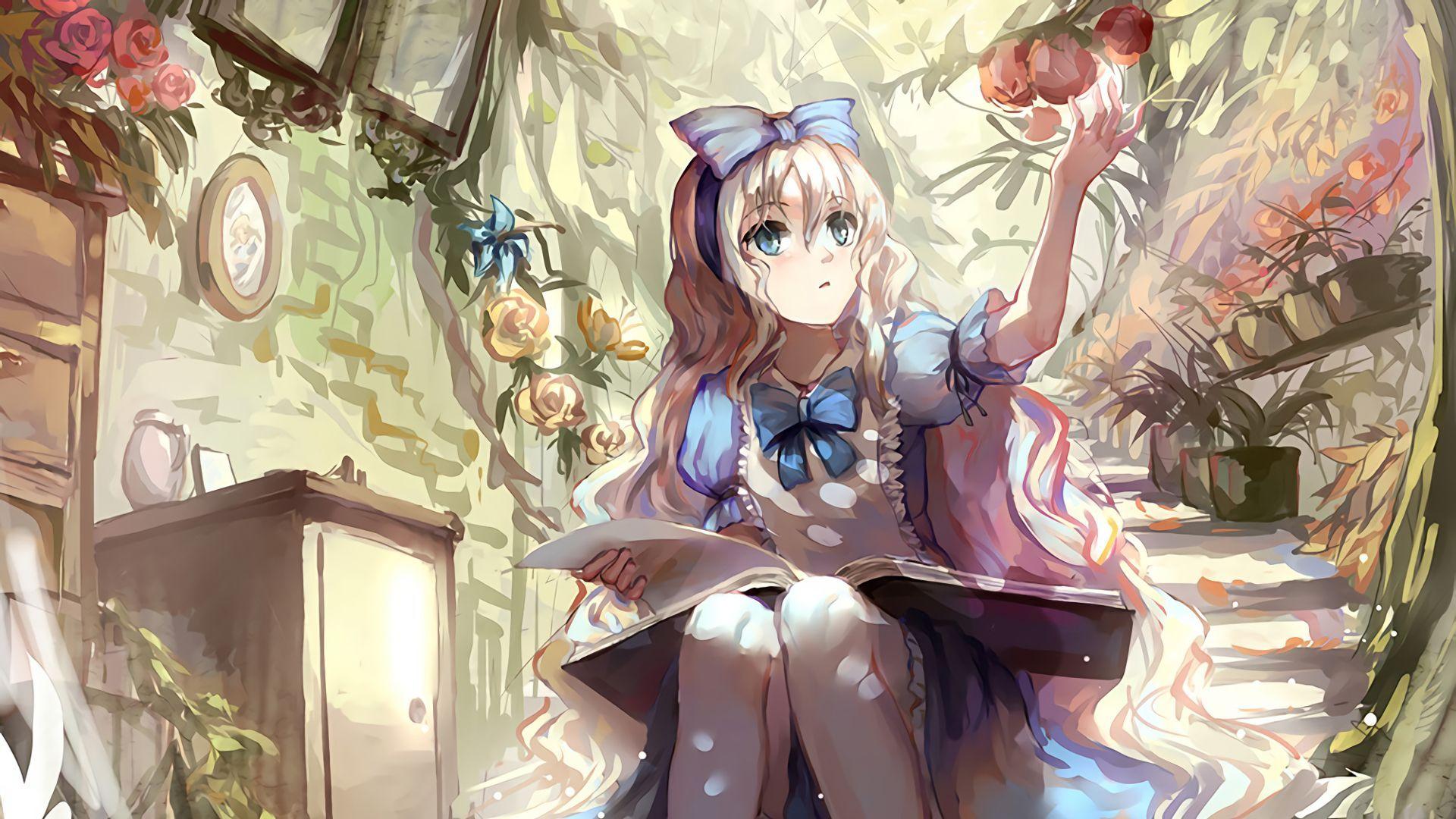 1920x1080 alice in wonderland wallpaper anime. Alice In Wonderland Computer