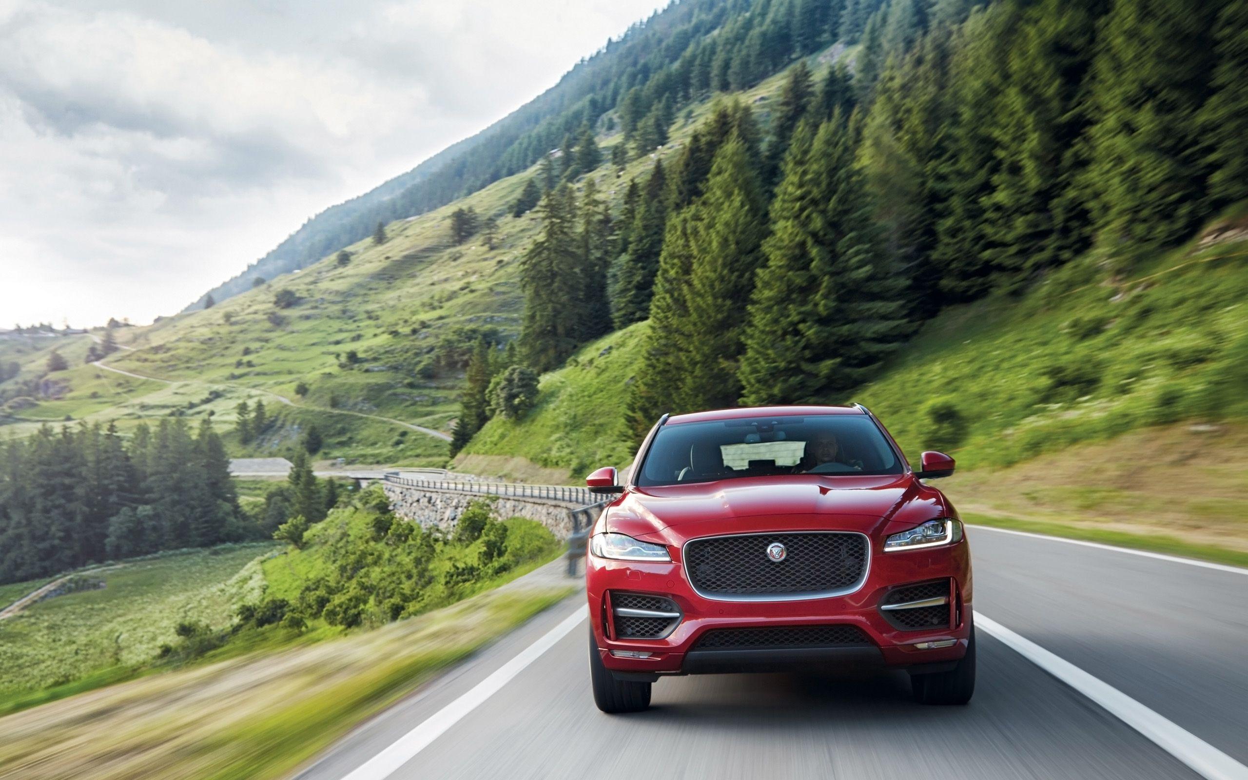 2560x1600 Red Jaguar F Pace Wallpaper 48762 2560x1600px