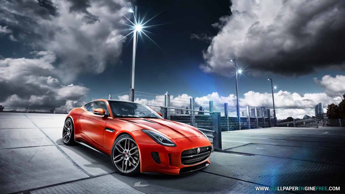 1366x768 Red Jaguar Wallpaper Engine. Download Wallpaper Engine Wallpaper