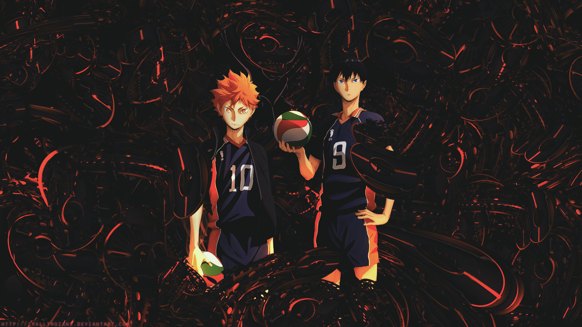 1920x1080 Tobio Kageyama hình nền