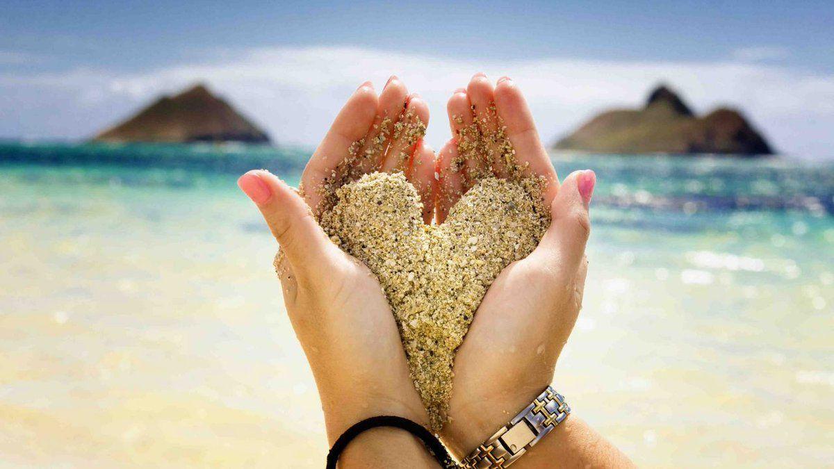 Beach Heart Wallpapers - Top Free Beach Heart Backgrounds - WallpaperAccess