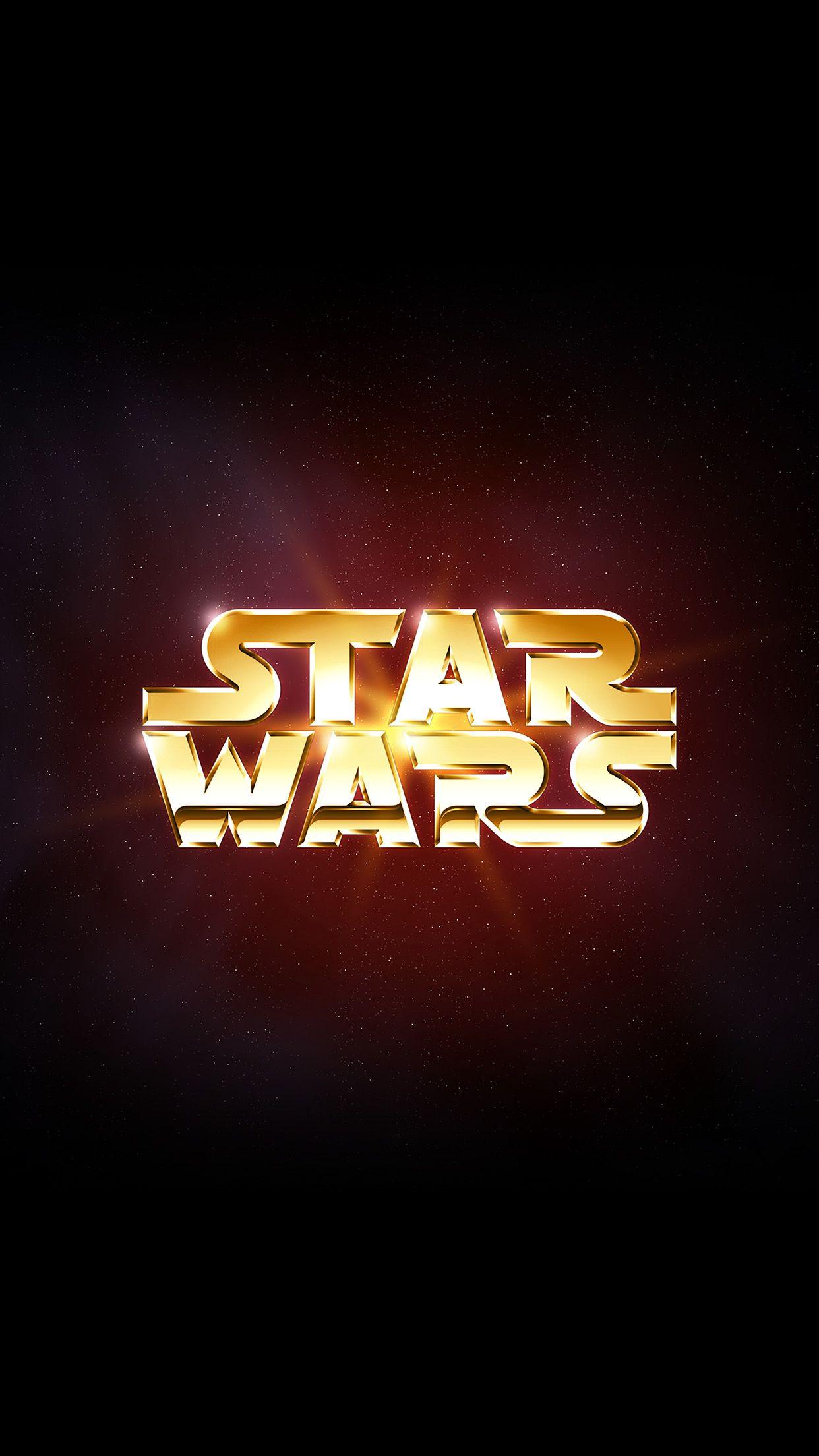 1242x2208 Logo Starwars Dark Film Art