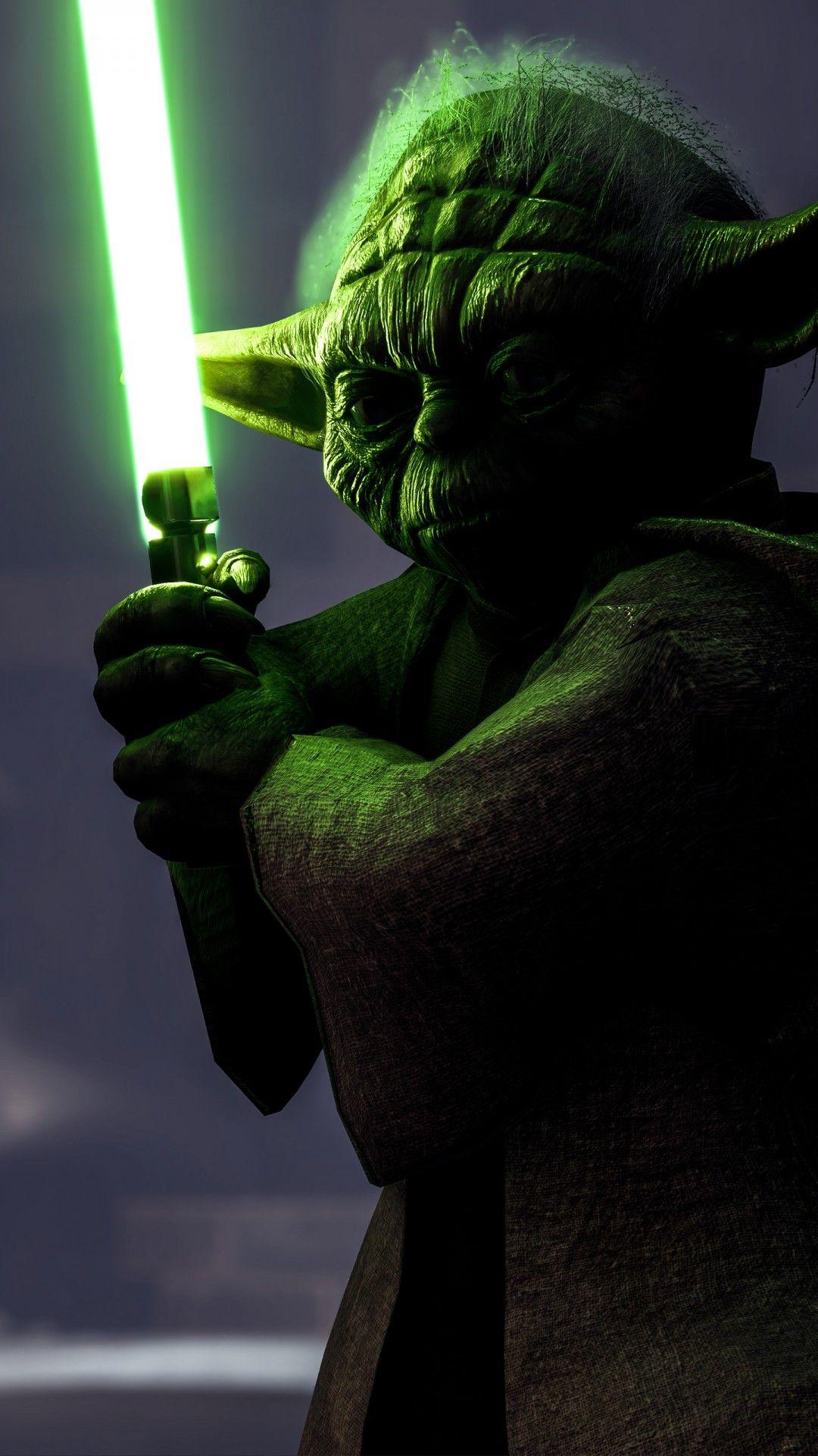 1080x1920 Yoda in Star Wars Battlefront 4K Wallpaper