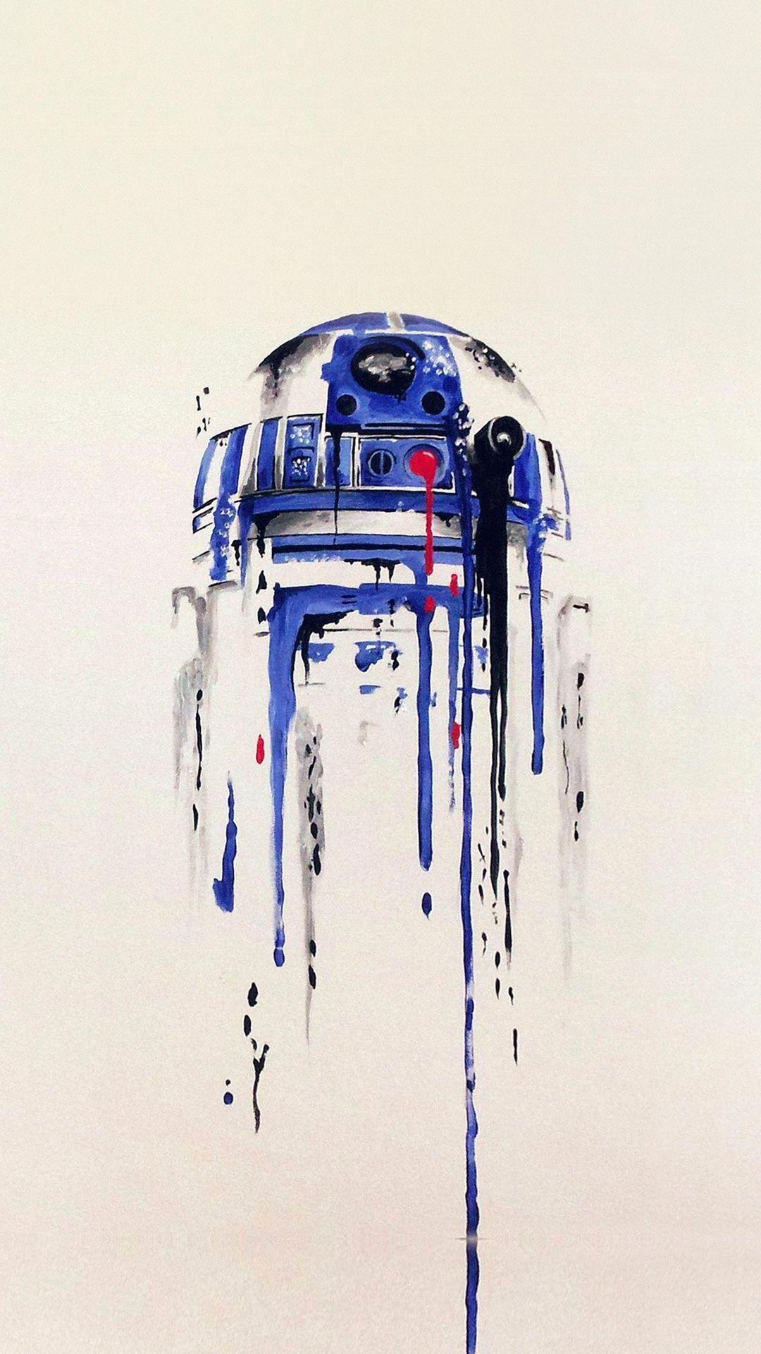 1080x1920 Minimal Painting Starwars Art Illustration. Great iPhone 6 plus