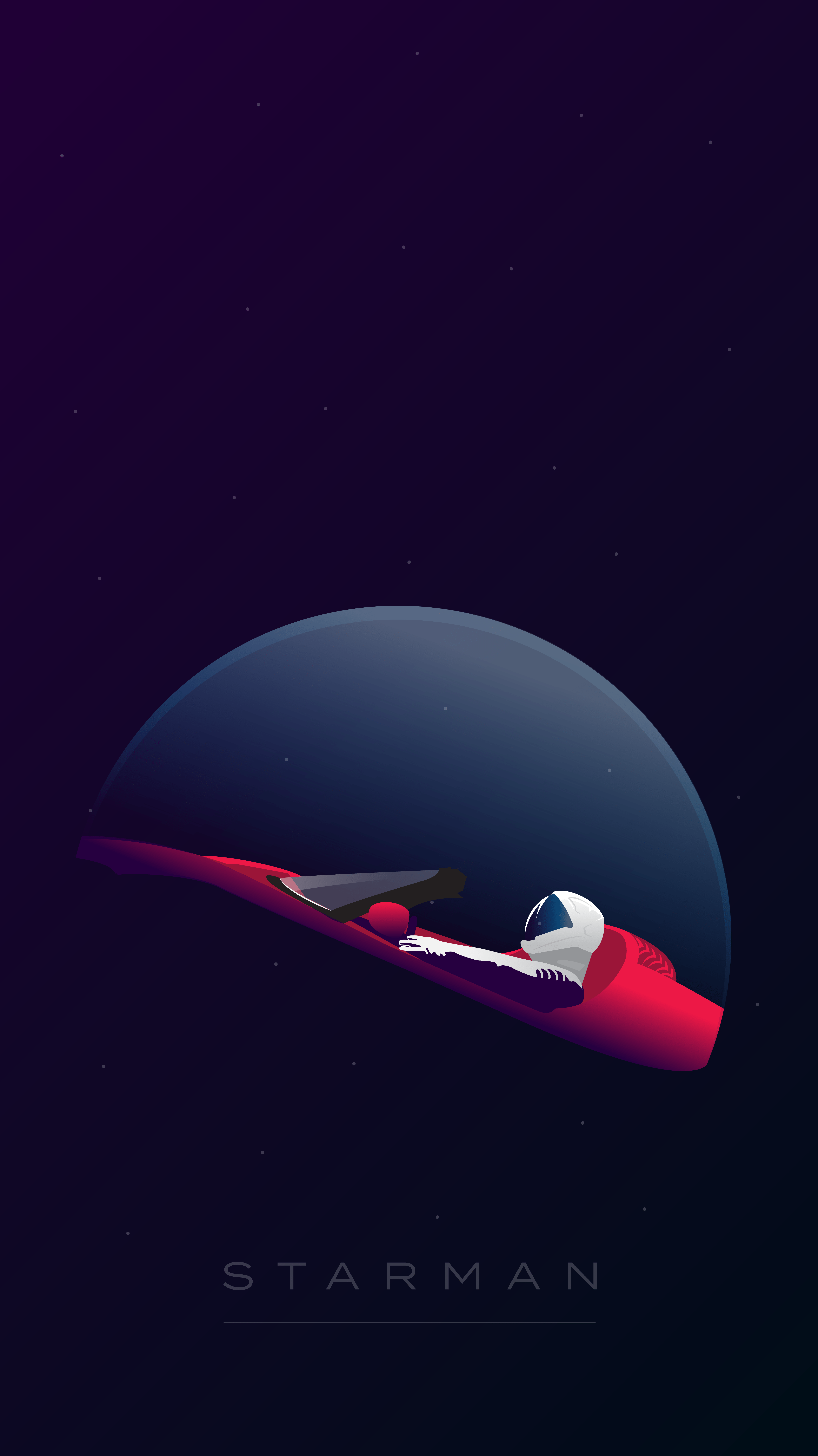 5603x9969 SpaceX Starman Wallpaper Inspired From .