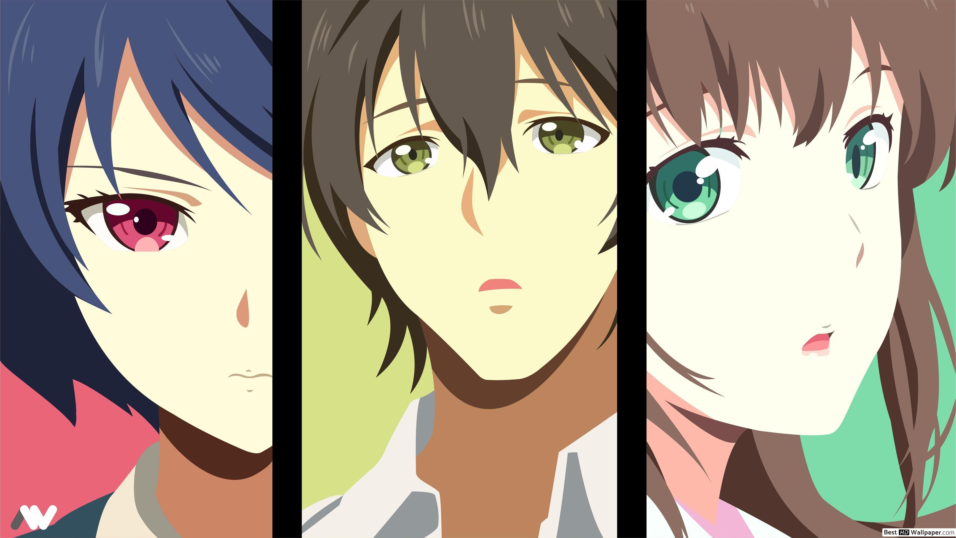 3840x2160 Domestic Girlfriend Tachibana, Natsuo Fujii, Rui Tachibana HD