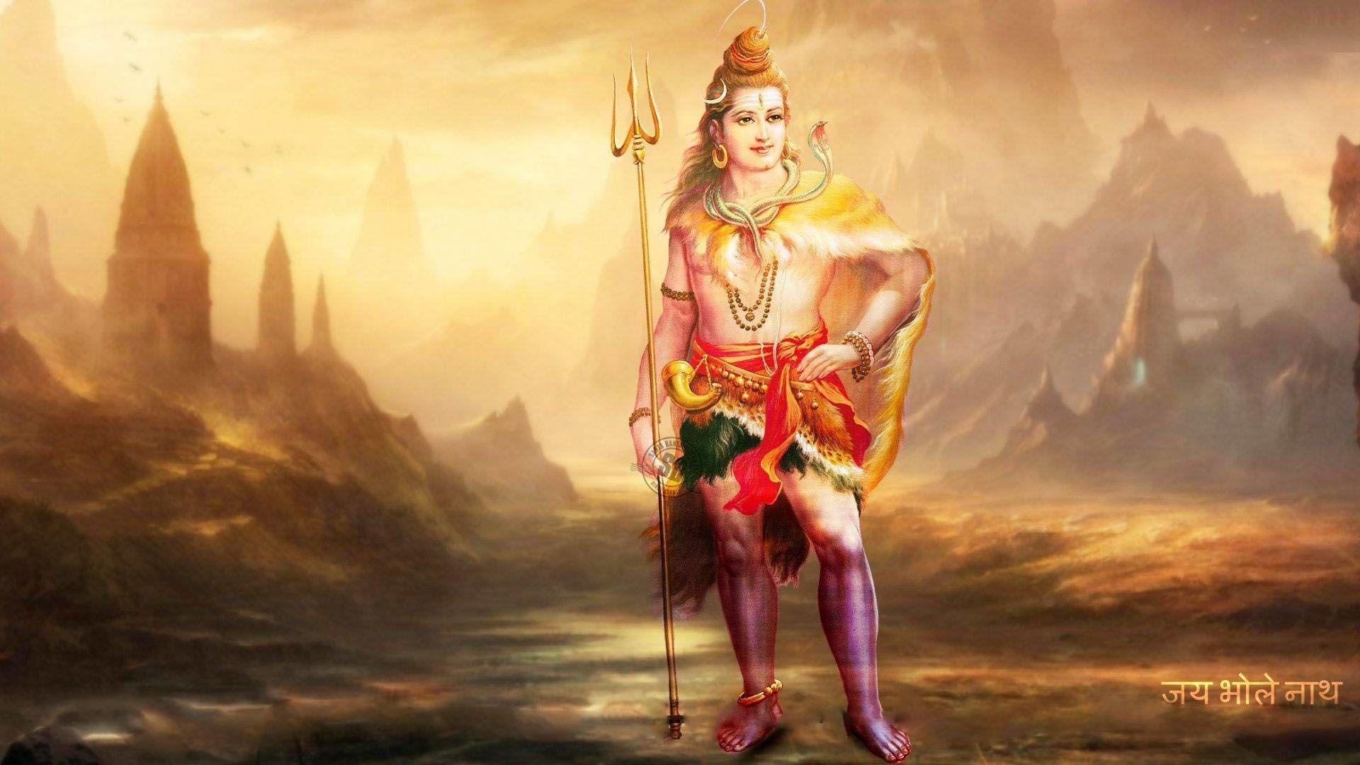 1920x1080 Lord Shiva HD Wallpaper 1080p. Hindu Gods and Goddesses