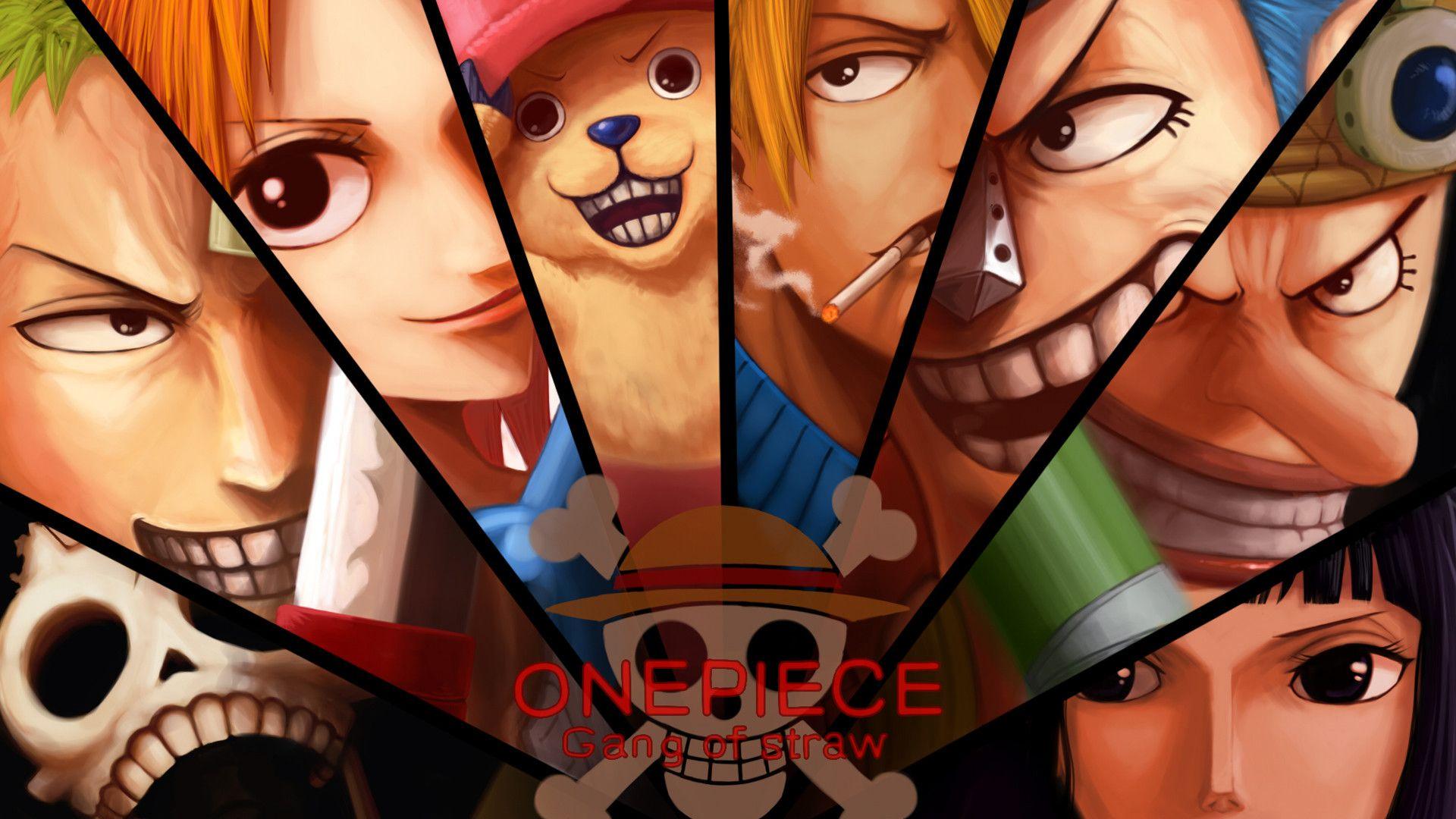 1920x1080 One Piece Crew Wallpaper