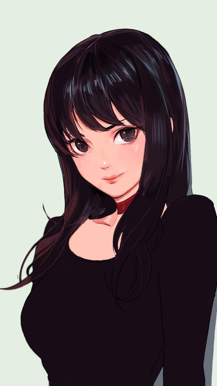 Cute Anime Girl Wallpaper Lockscreen gambar ke 13