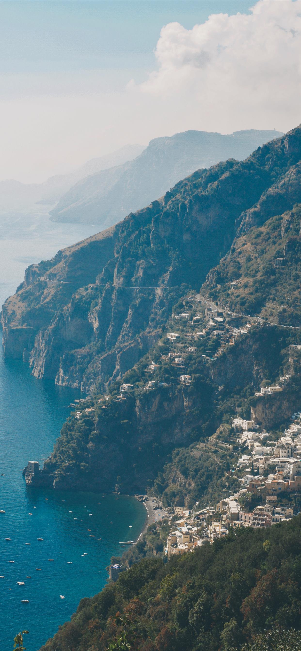 1242x2688 Amalfi Coast iPhone X Wallpaper Free Download