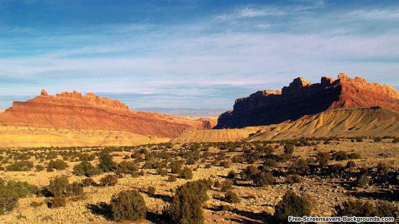 1366x768 Free download Utah Desert Background With Resolutions 1440900