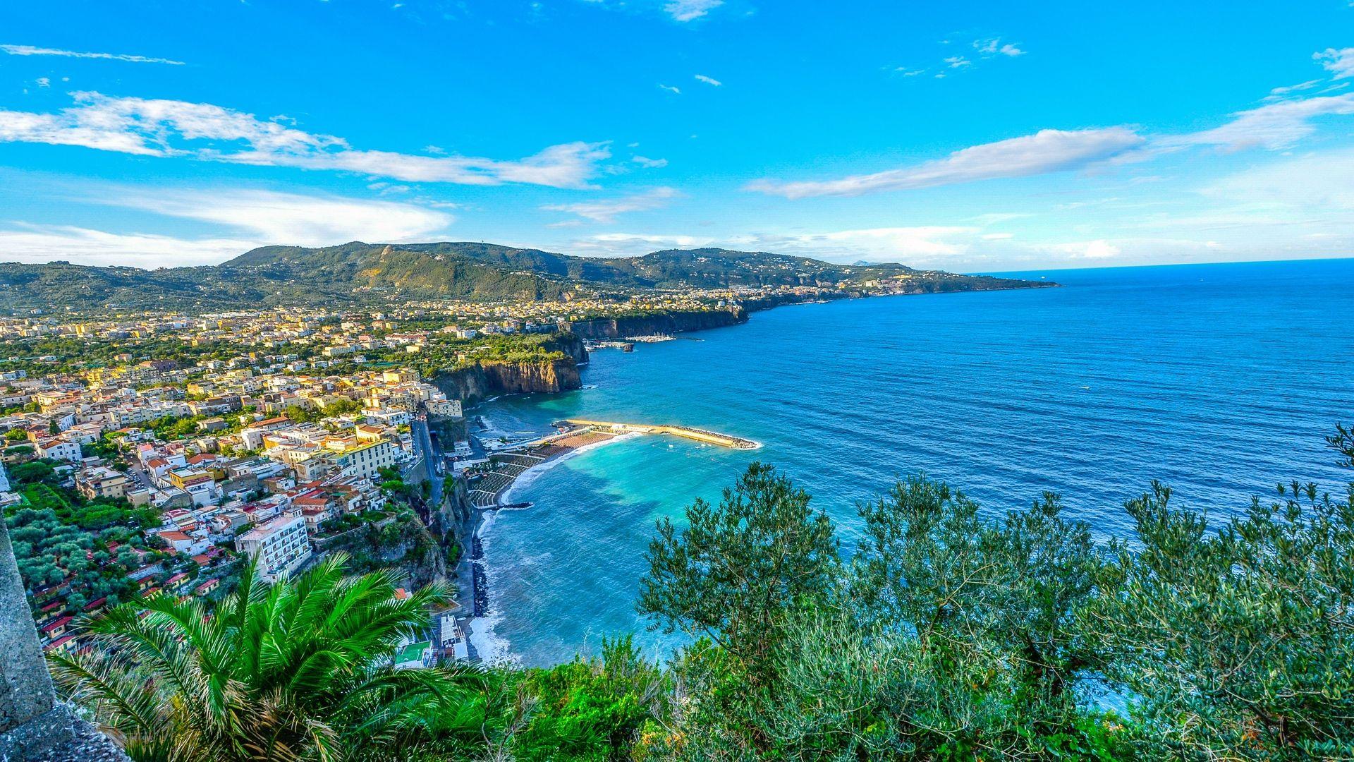 1920x1080 Download wallpaper 1920x1080 amalfi, italy, sea, sorrento, hdr