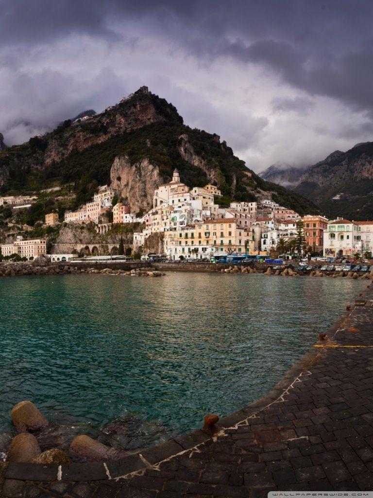 768x1024 Amalfi Coast Ultra HD Desktop Background Wallpaper for 4K UHD TV
