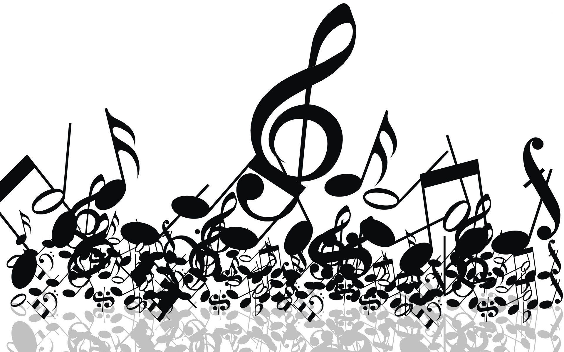 1920x1200 music notes wallpaper png
