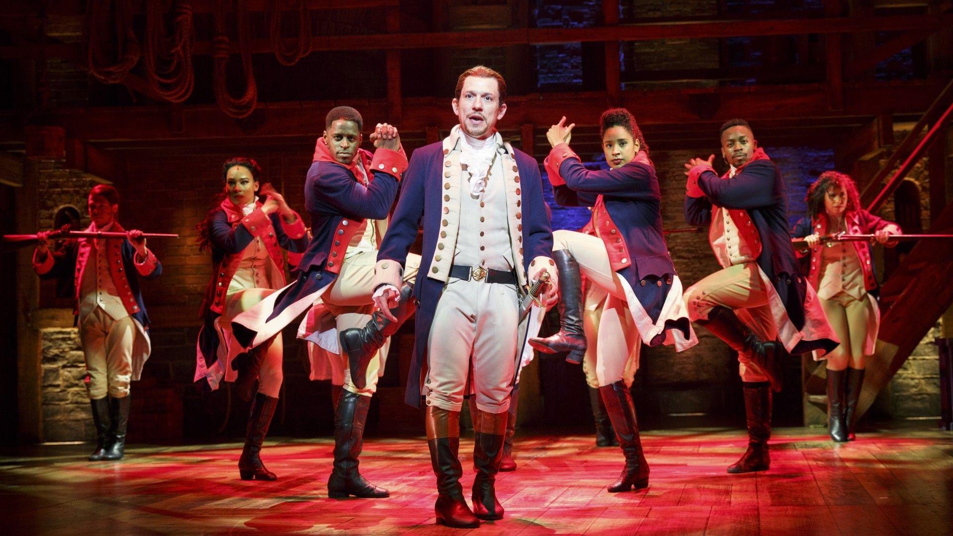 1920x1080 Hamilton Musical Desktop Wallpaper