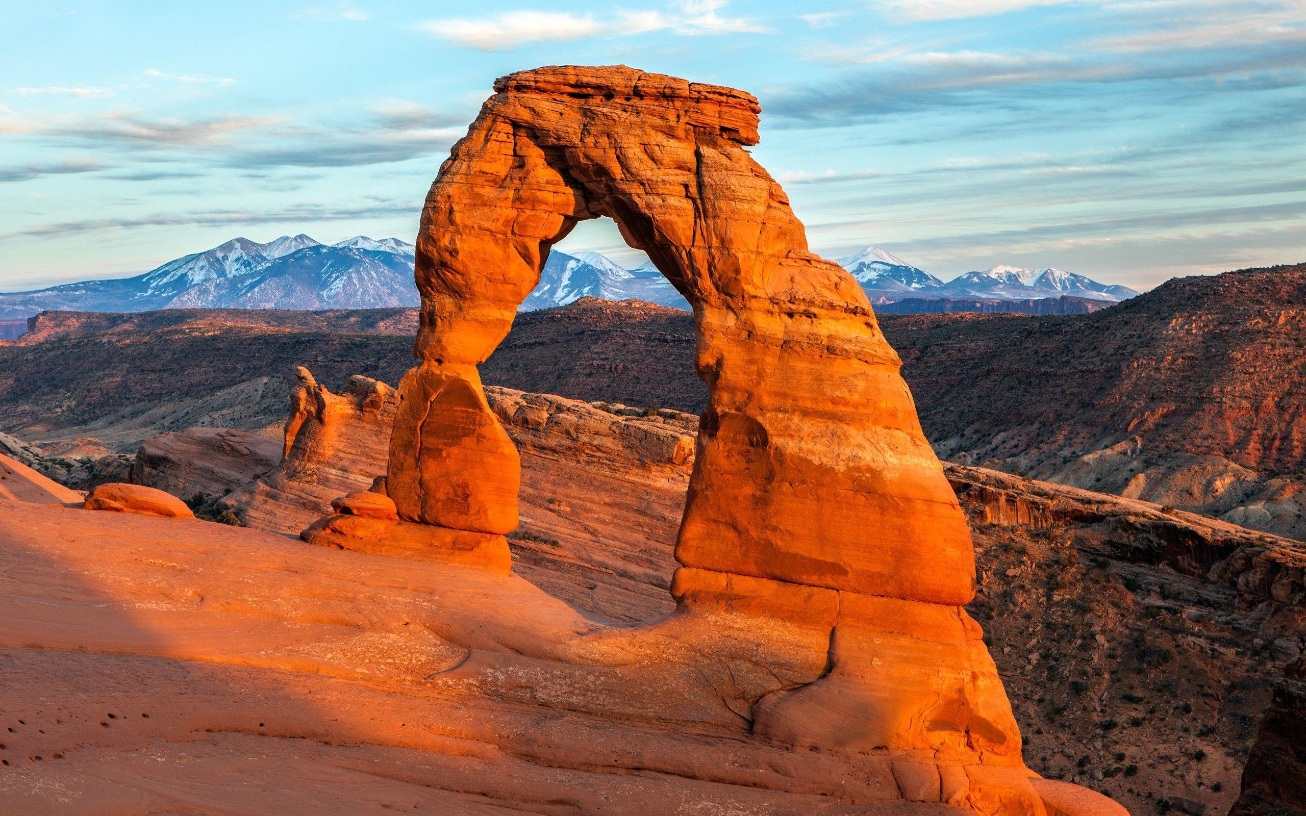 2560x1600 mountains, landscapes, desert, Utah, National Park, arches, rock