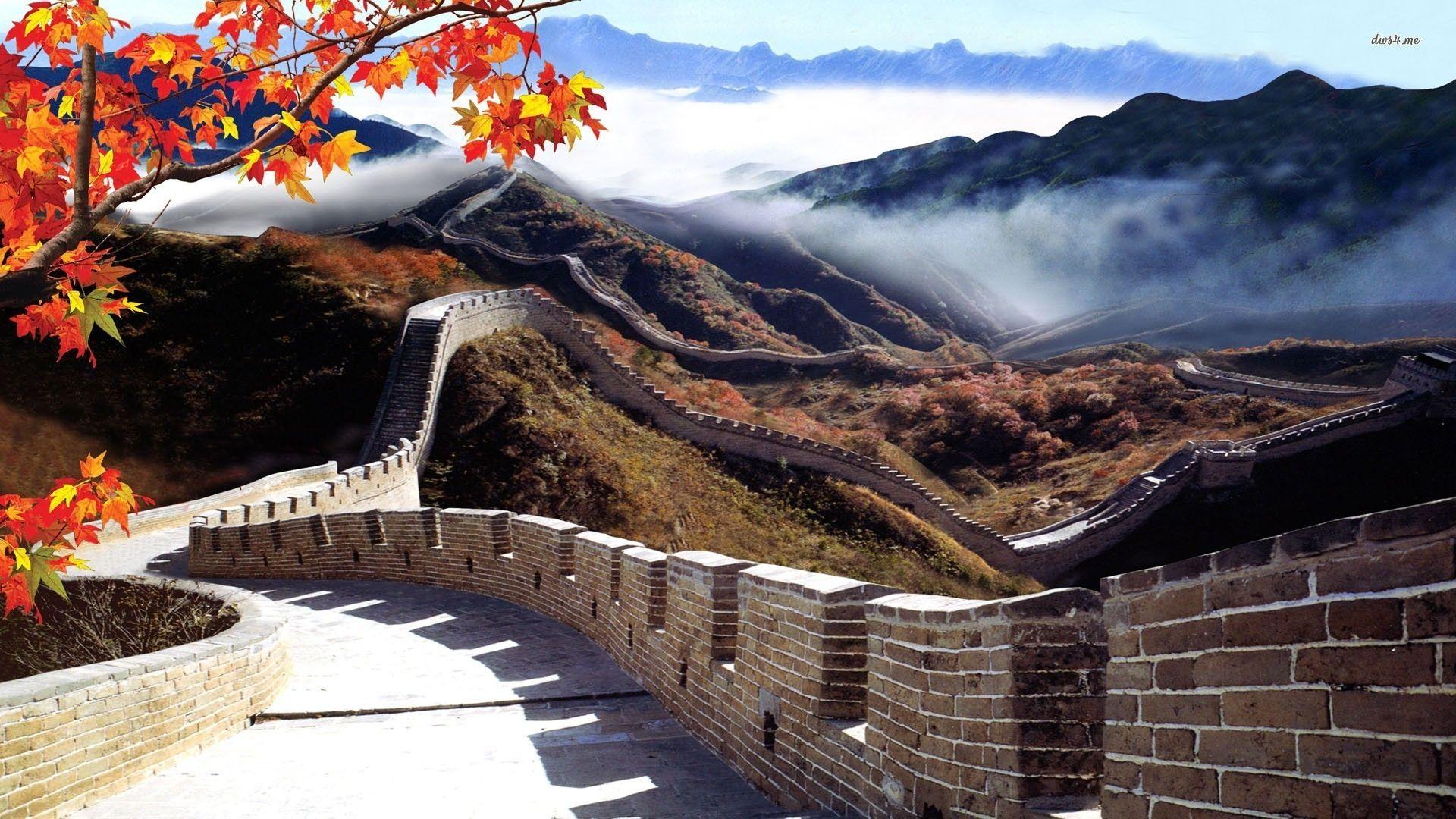 1920x1080 The Great Wall of China Wallpaper
