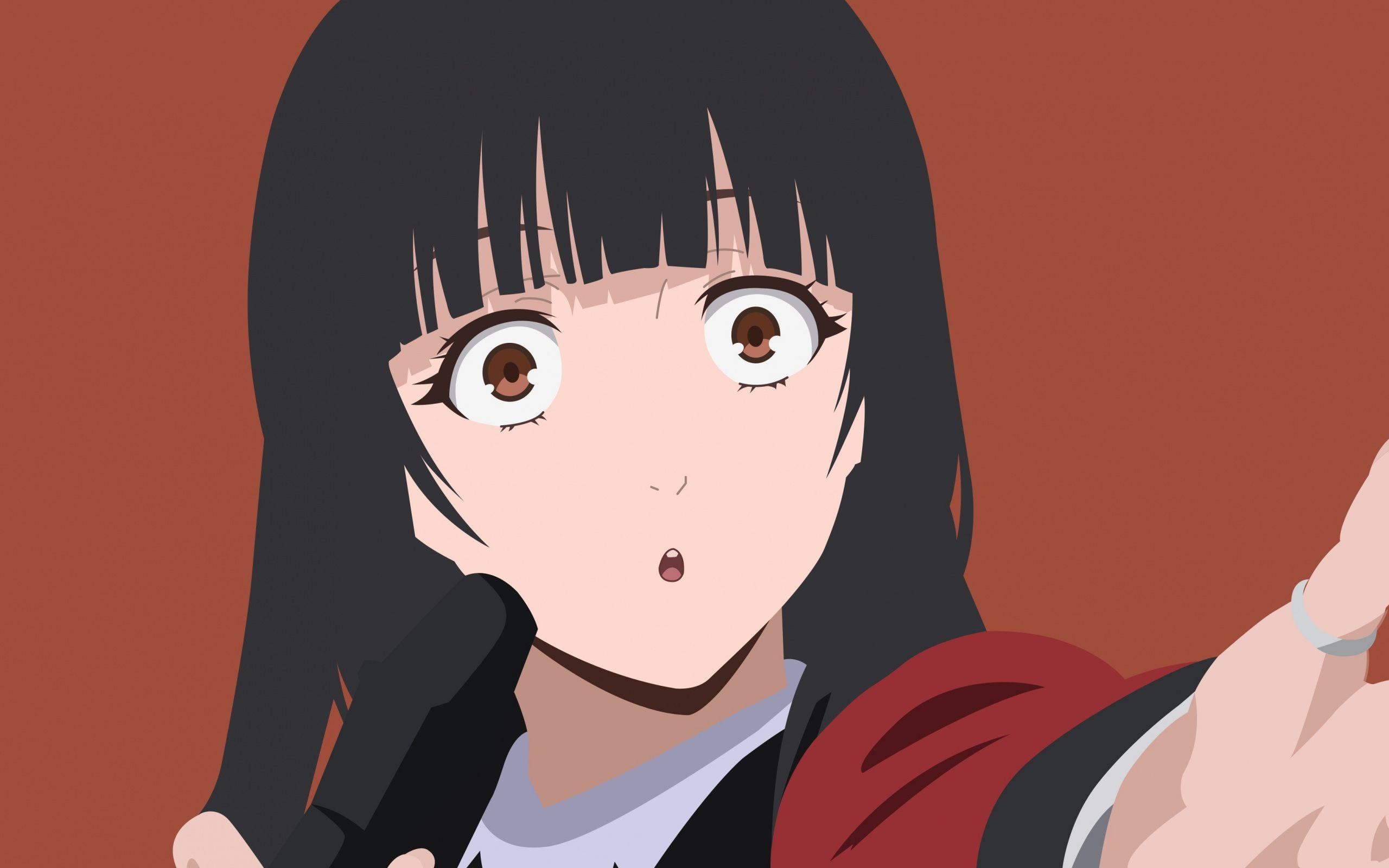 2560x1600 Download 2560x1600 wallpaper amazed, anime girl, yumeko jabami
