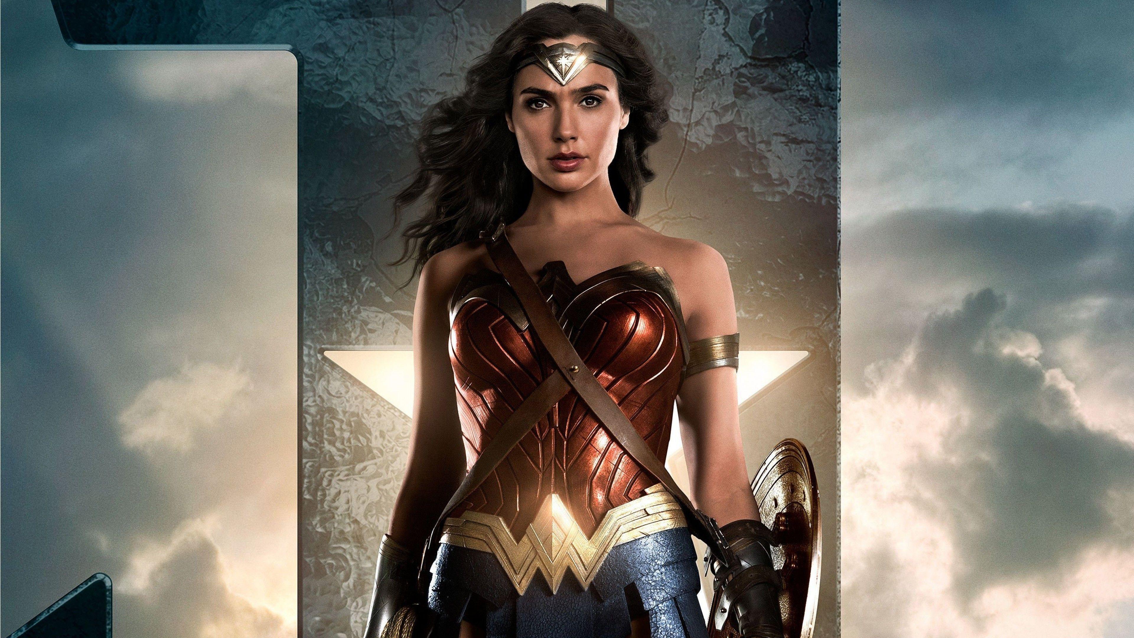 3840x2160 Wallpaper Justice League, Wonder Woman, Gal Gadot, 4k, Movies