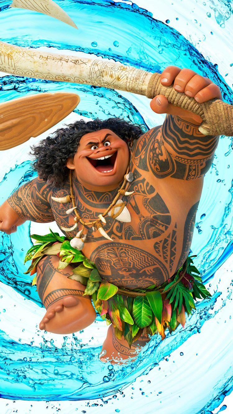 750x1334 モアナと伝説の海/Moana[01]無料高画質iPhone壁紙. Moana poster