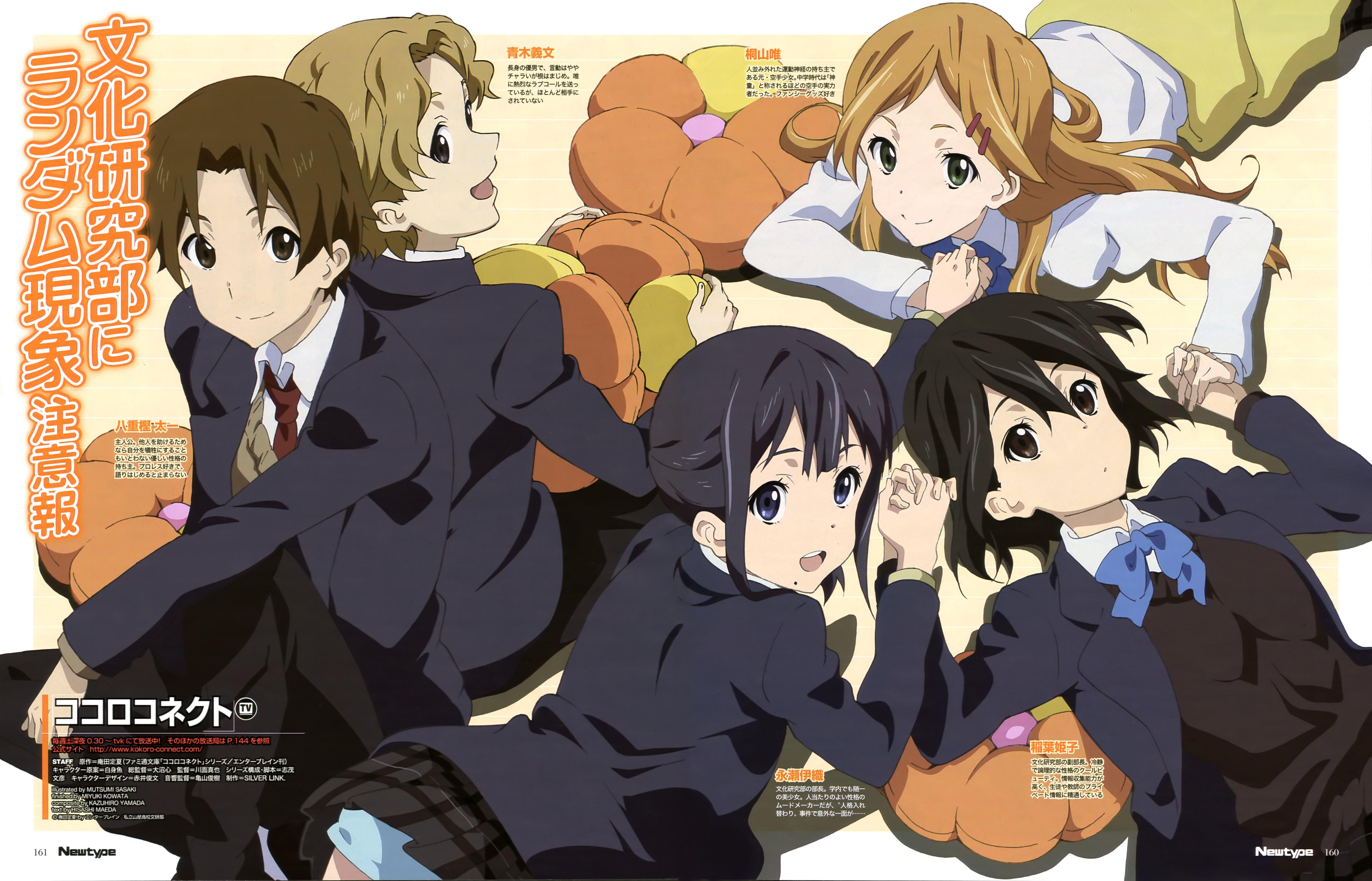 6363x4083 Kokoro Connect Yukiko Anime Image Board