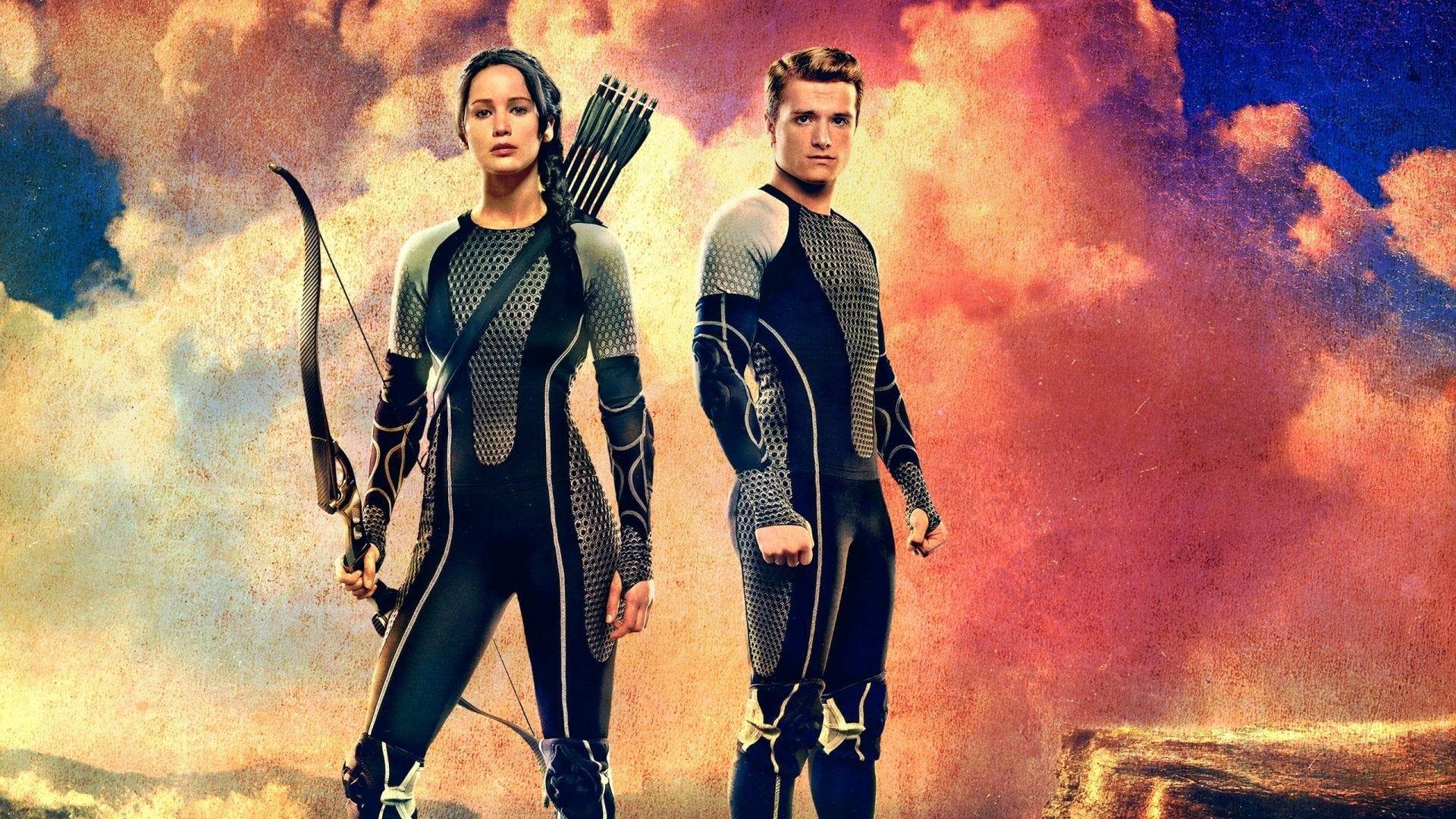 1920x1080 Katniss Everdeen and Peeta Millark, Hunger Games, Jennifer