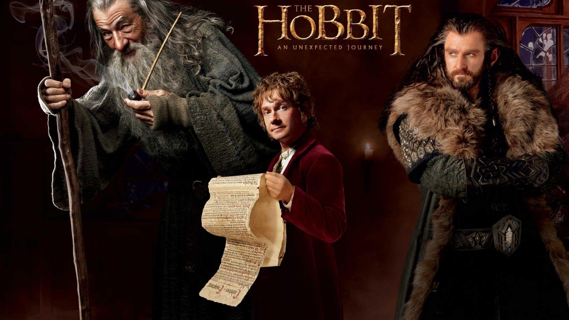1920x1080 The Hobbit: An Unexpected Journey, Movies, Bilbo Baggins, Gandalf