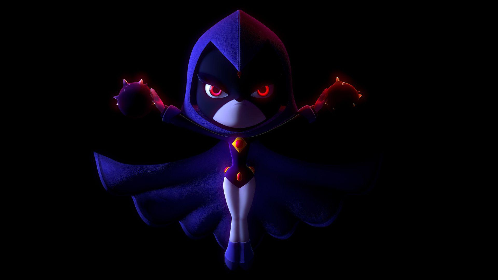 Raven Teen Titans Wallpaper 4K