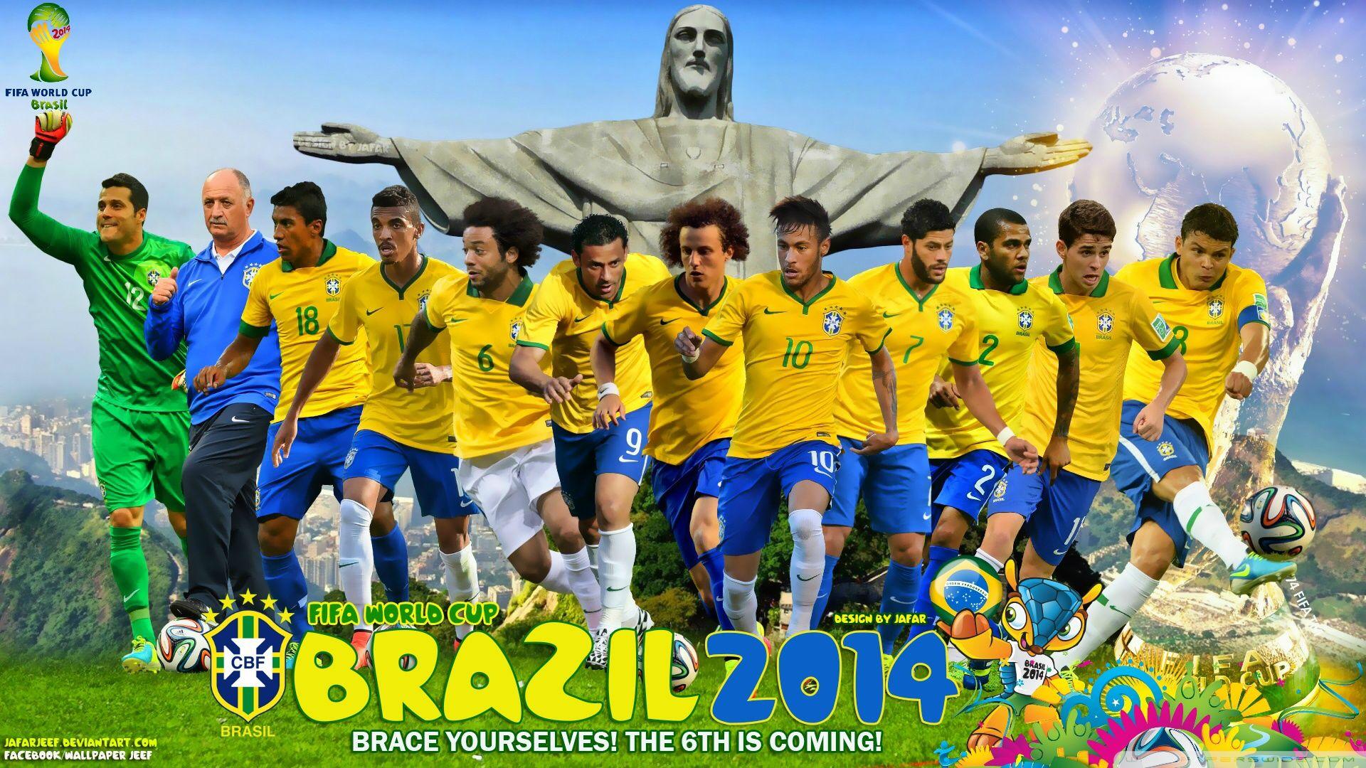 1920x1080 BRAZIL 2014 ❤ 4K HD Desktop Wallpaper for 4K Ultra HD TV