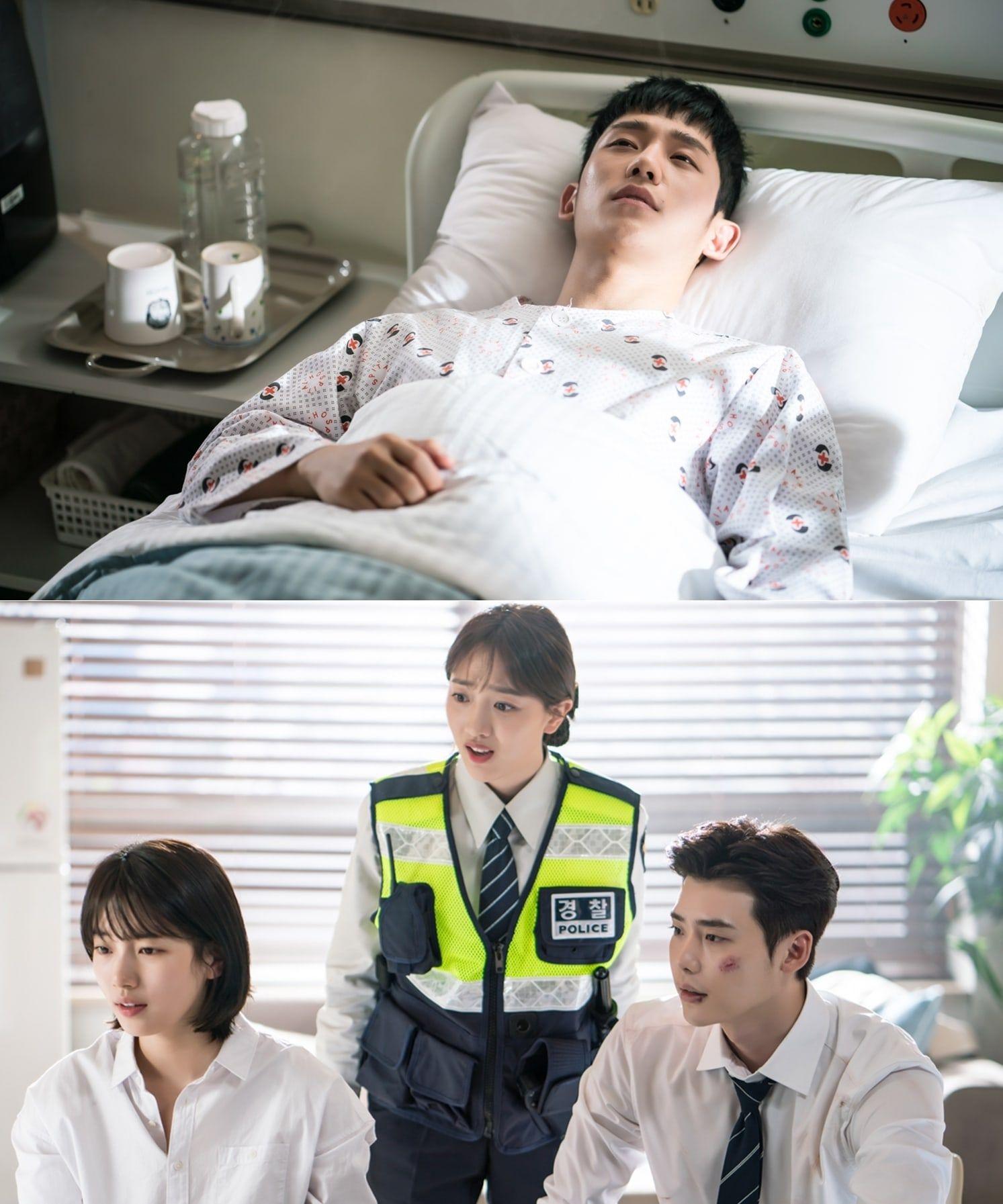 1493x1793 Lee Jong Suk, Suzy, And Jung Hae In Get Closer In New “While You