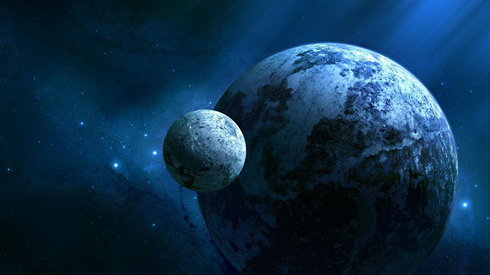 1920x1080 Desktop Wallpaper Planets Space 1920x1080