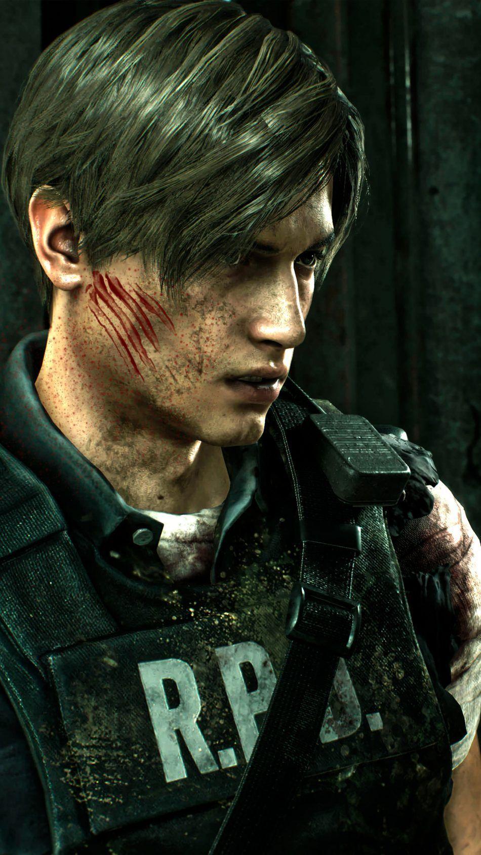 950x1689 Leon S. Kennedy RPD Resident Evil 2. Resident evil game, Resident