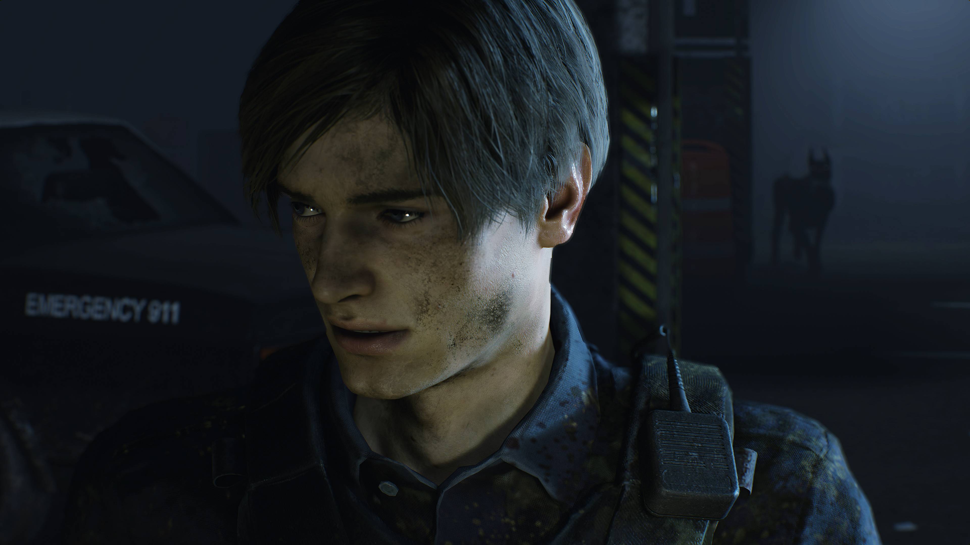3840x2160 Leon S. Kennedy Resident Evil 2 Remake 4K
