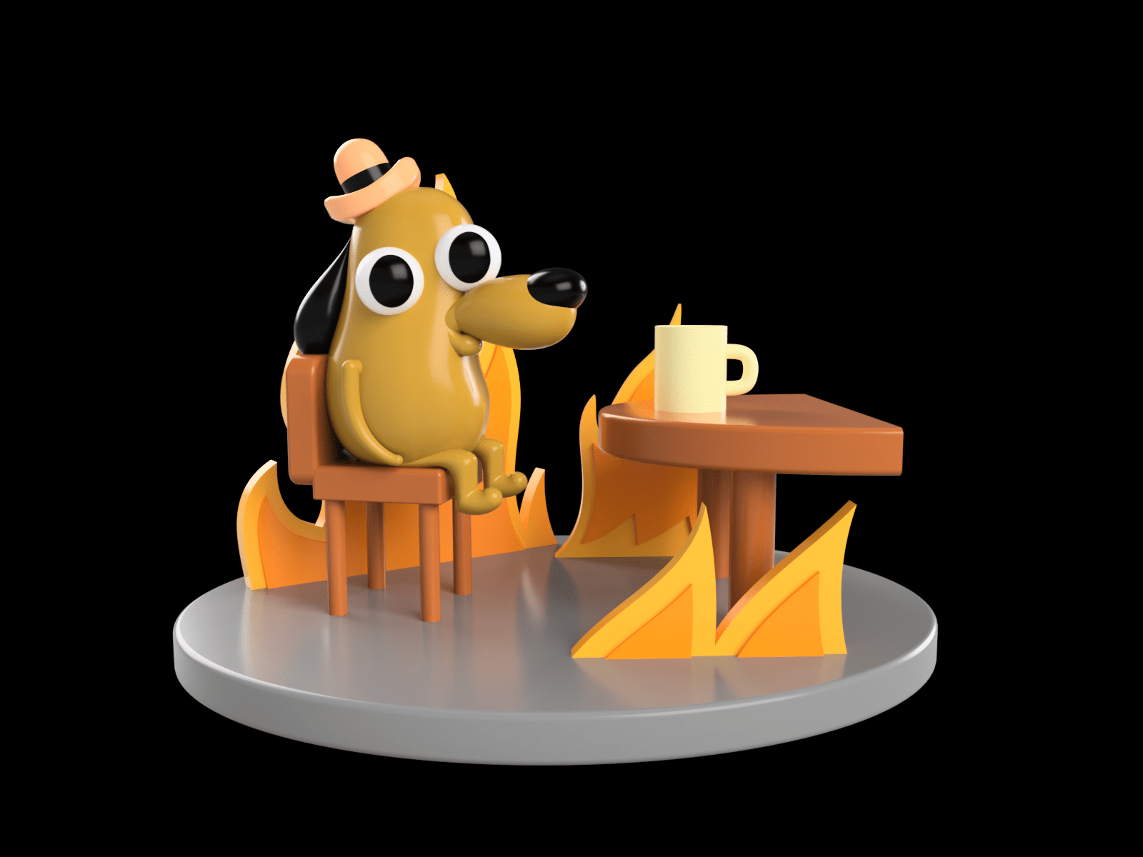 This Is Fine Wallpapers - Top Free This Is Fine Backgrounds