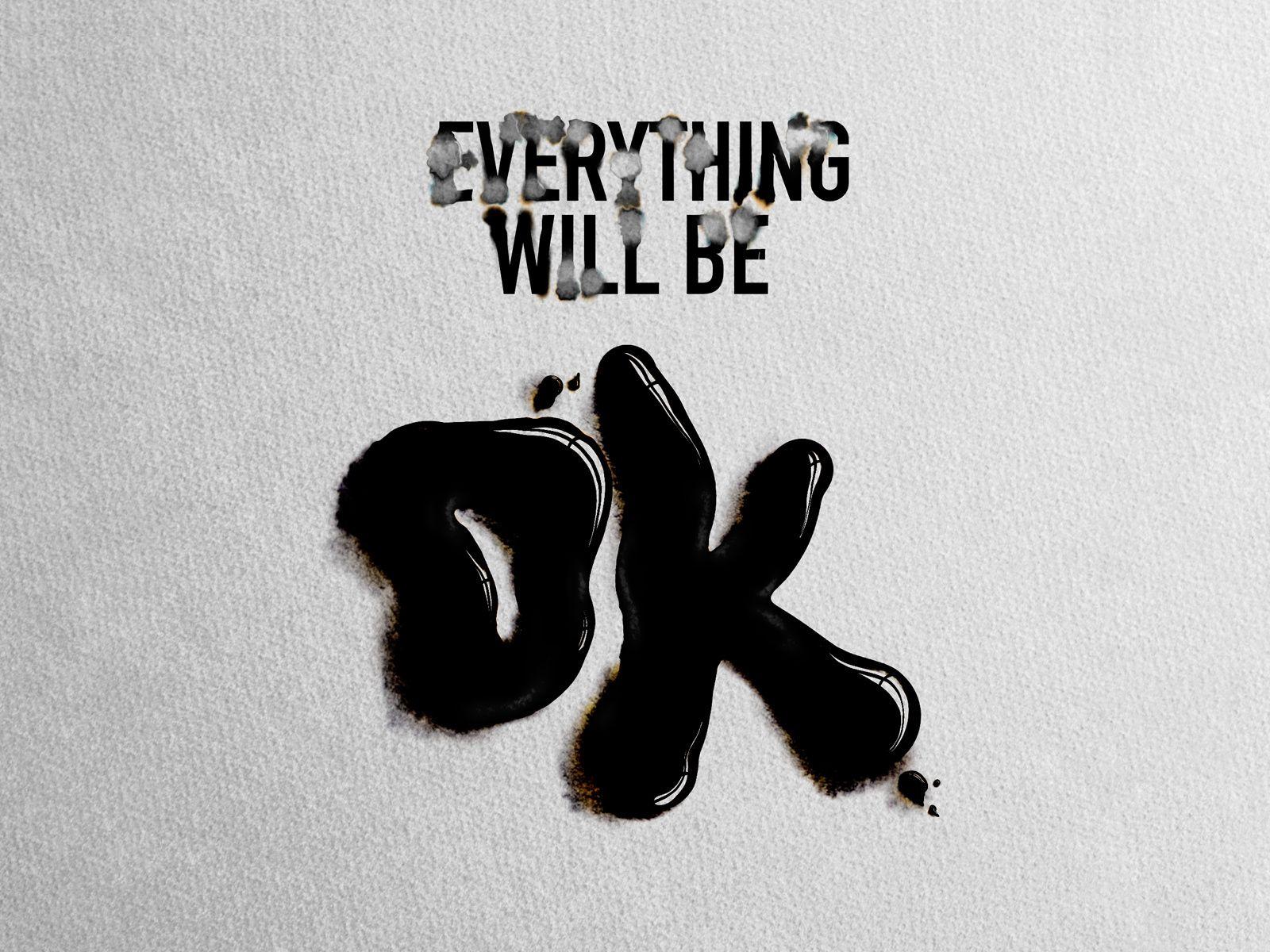 1600x1200 Everything will be ok by Rafael Gomes on Dribbble