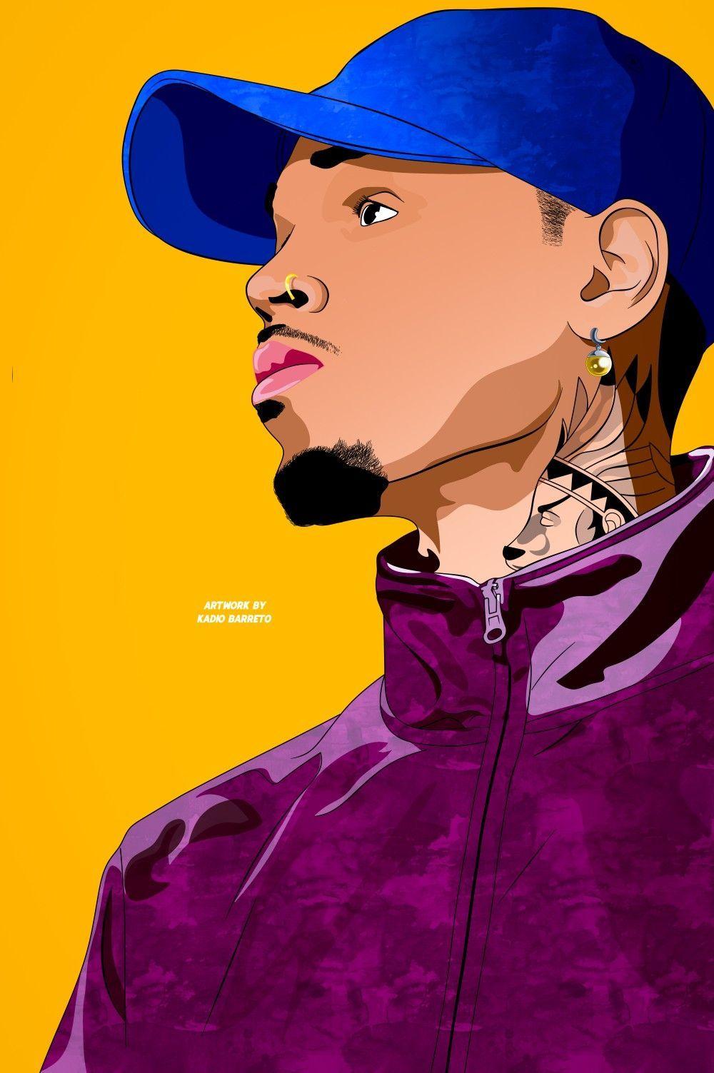 How To Draw Chris Brown, Step by Step, Drawing Guide, by Dawn - DragoArt